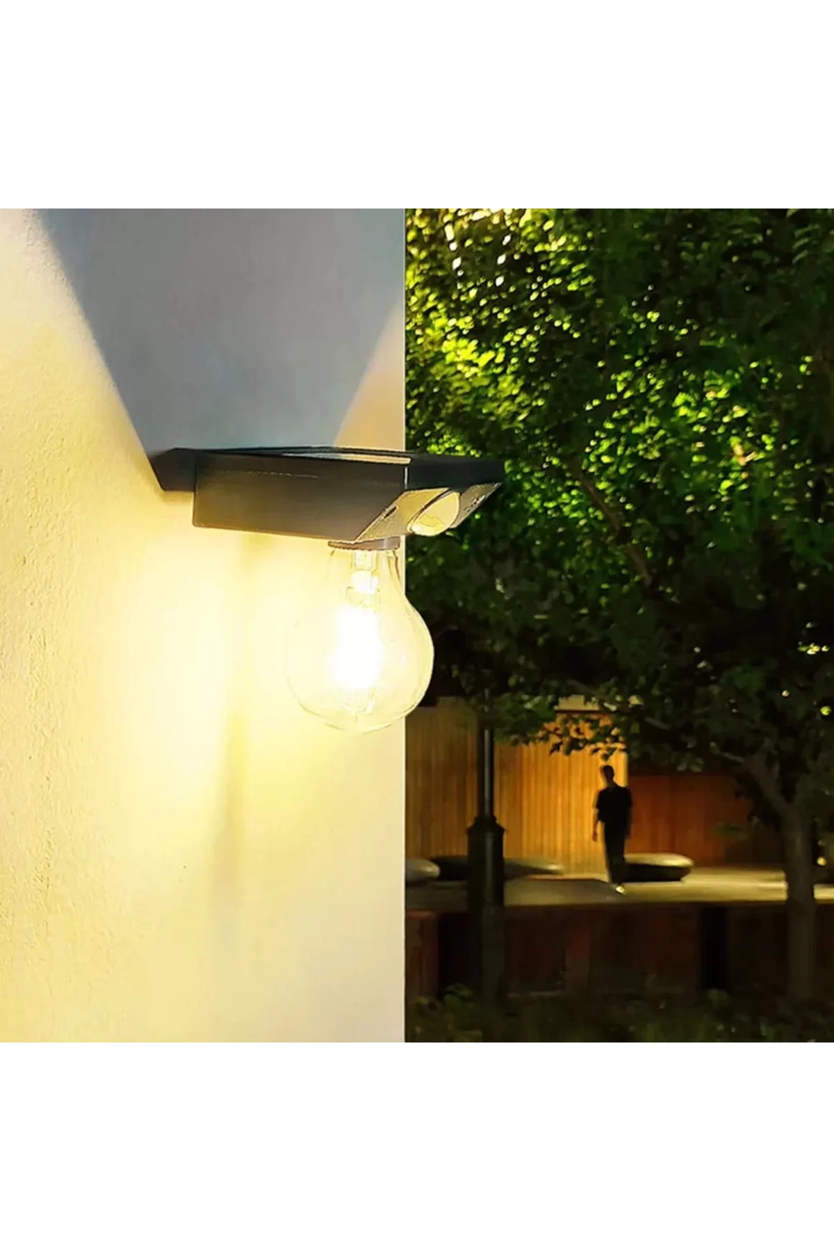 Fithome Yt-819 1 Watt Suya Dayanıklı Hareket Sensörlü Solar Led L