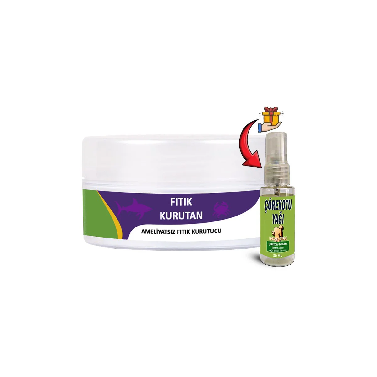 Fıtık Kremi + Çörek Otu Yağı 50 ml — Doğal Fıtık ve Bel Ağrısı İçin Etkili Çözüm