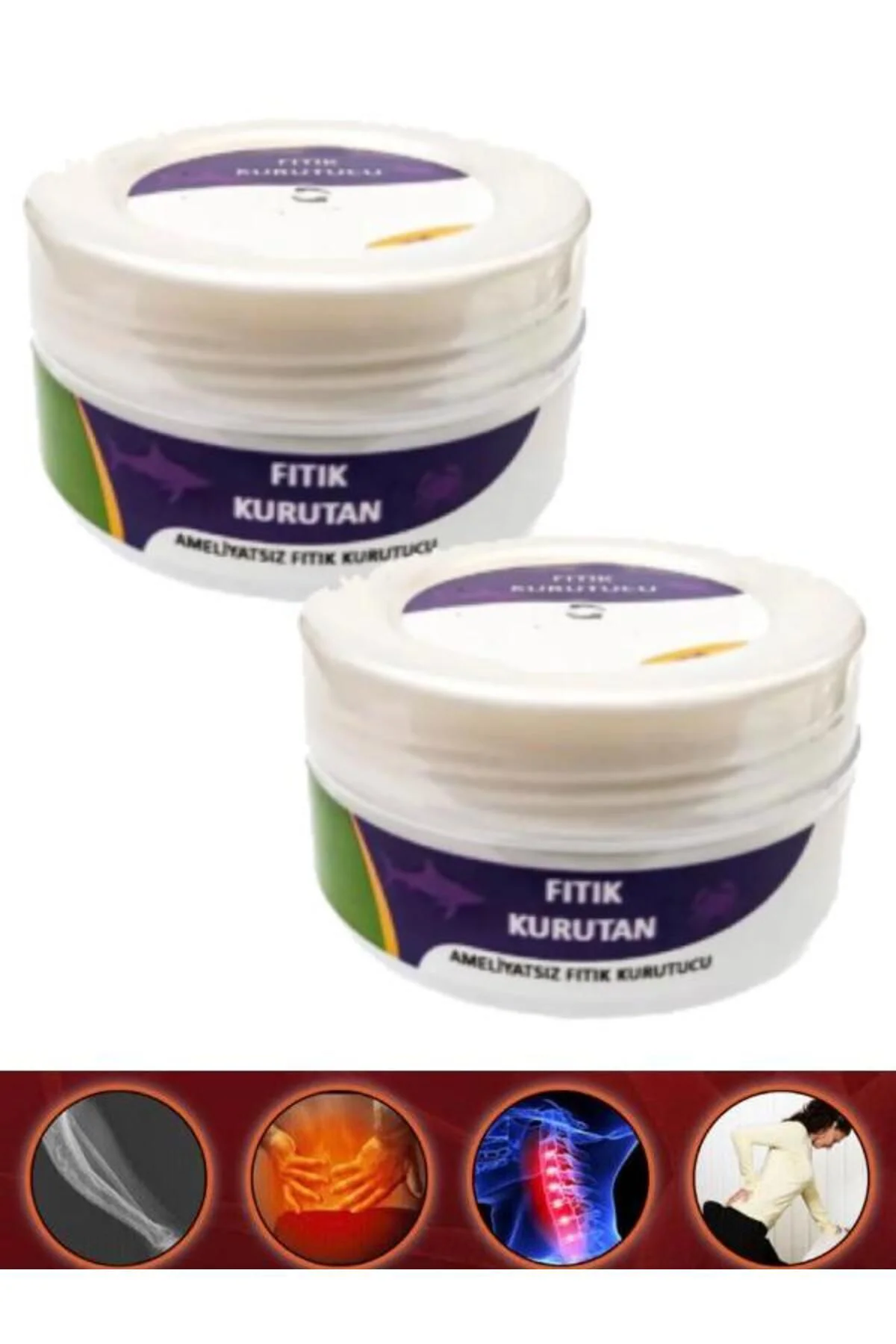 Fıtık Kurutan Rahatlatıcı Masaj Kremi 50ml X 2 Adet - Bel ve Eklem Ağrılarına Şifa