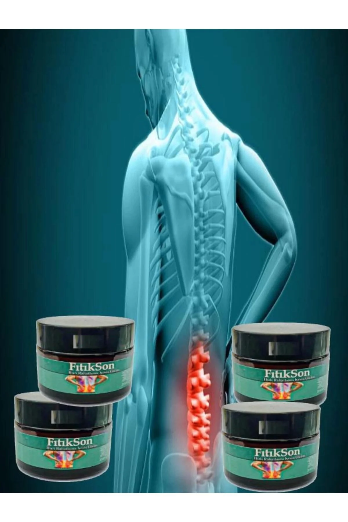 Fıtık Son Rahatlatıcı Masaj Kremi 50 ml — Bel ve Sırt Ağrılarına İyi Gelen Doğal Masaj Kremi