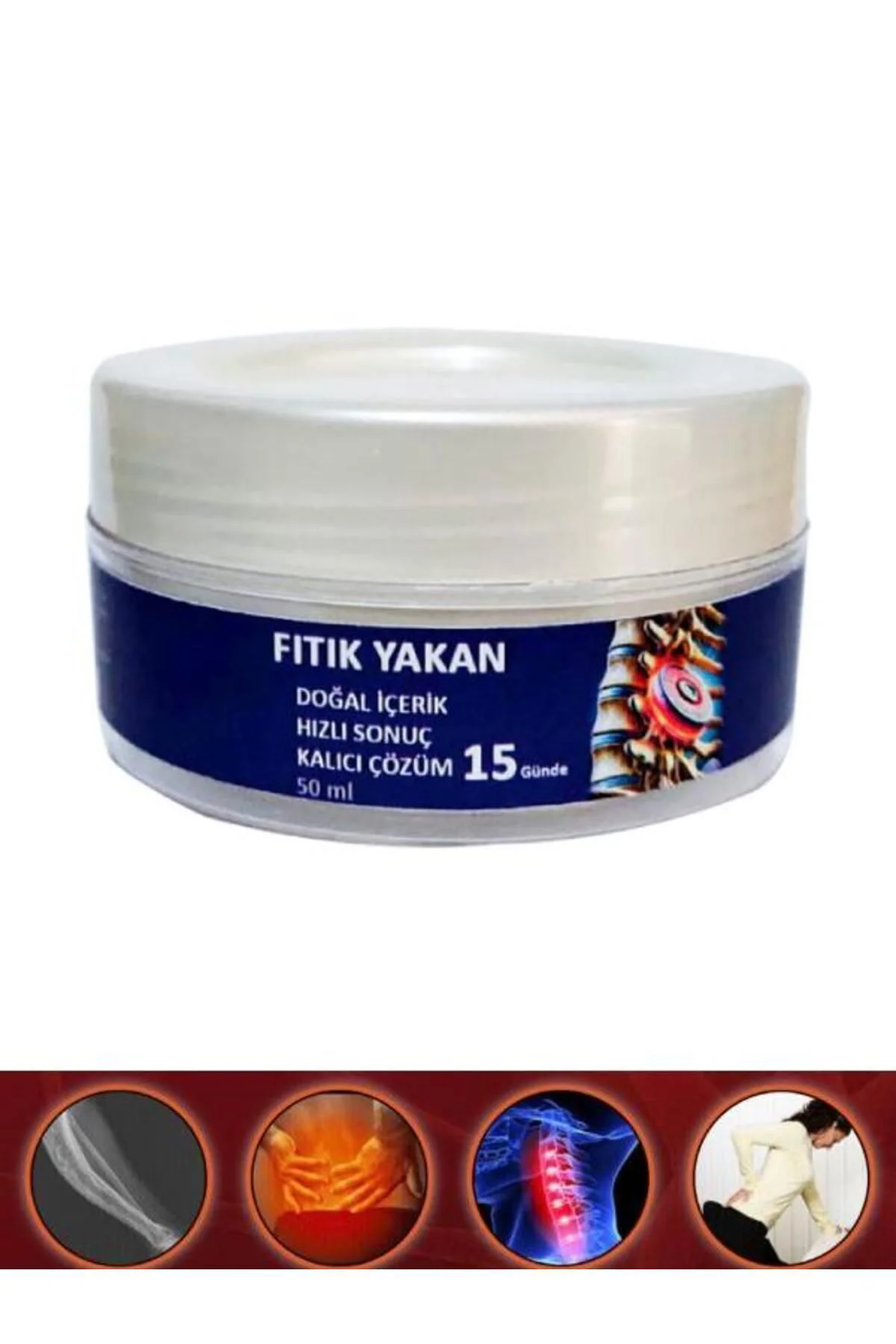 Fıtık Yakan Masaj Bakım Kremi 50 ml – Bel ve Eklem Ağrılarına Doğal Çözüm Fiyatı, Yorumları ve Özellikleri