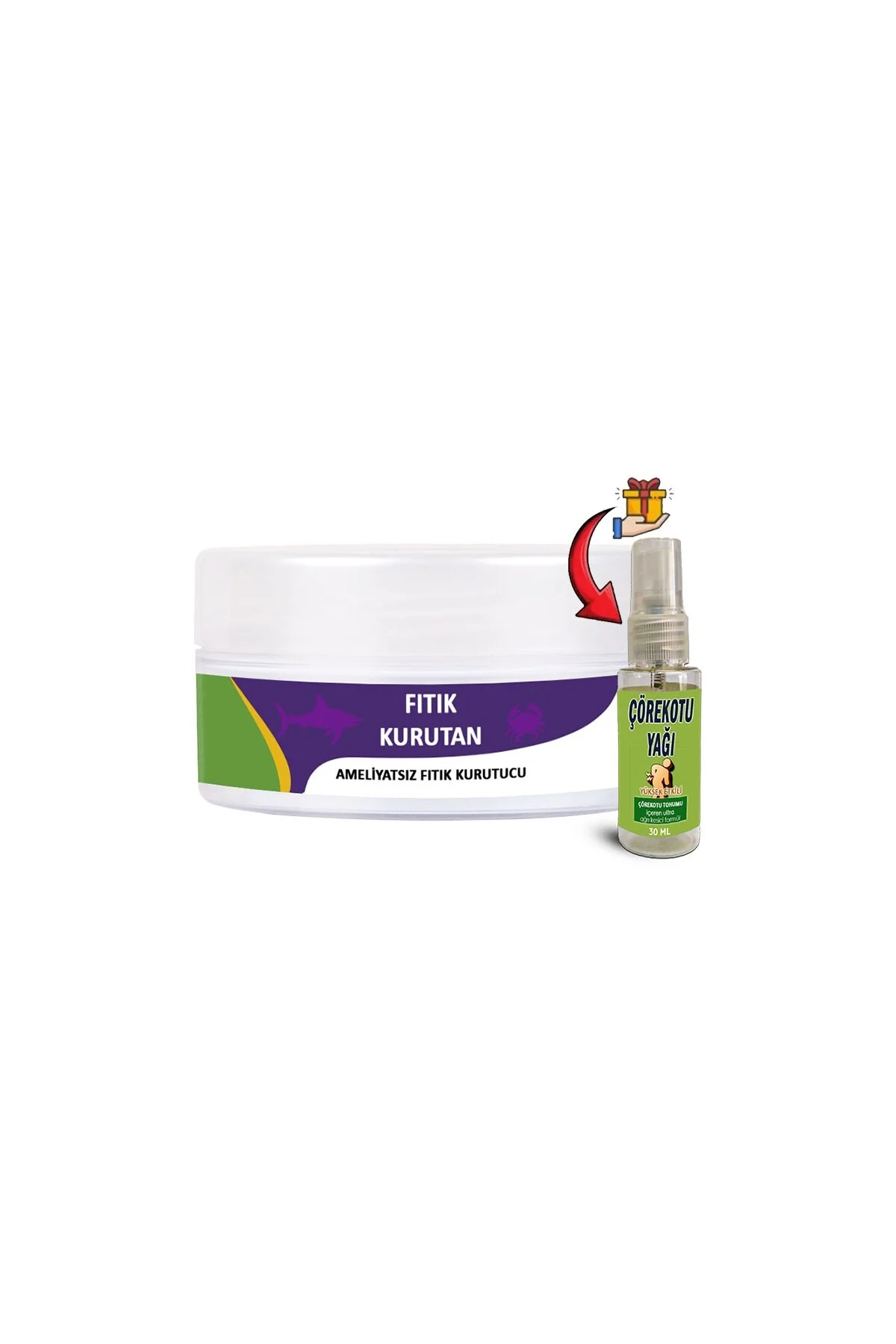 Fıtıkkurutan 1 Tane 50 ml Krem + Çörek Otu Yağı Fıtıkkurutan 1 Tane 50 ml Krem + Çörek Otu Yağı