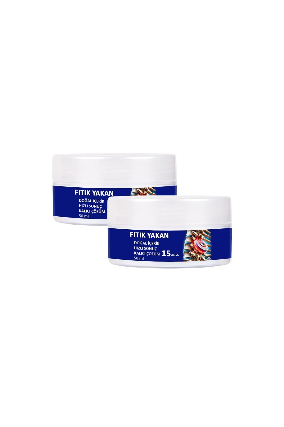 FıtıkYakan 2 Adet 50 ml Krem FıtıkYakan 2 Adet 50 ml Krem