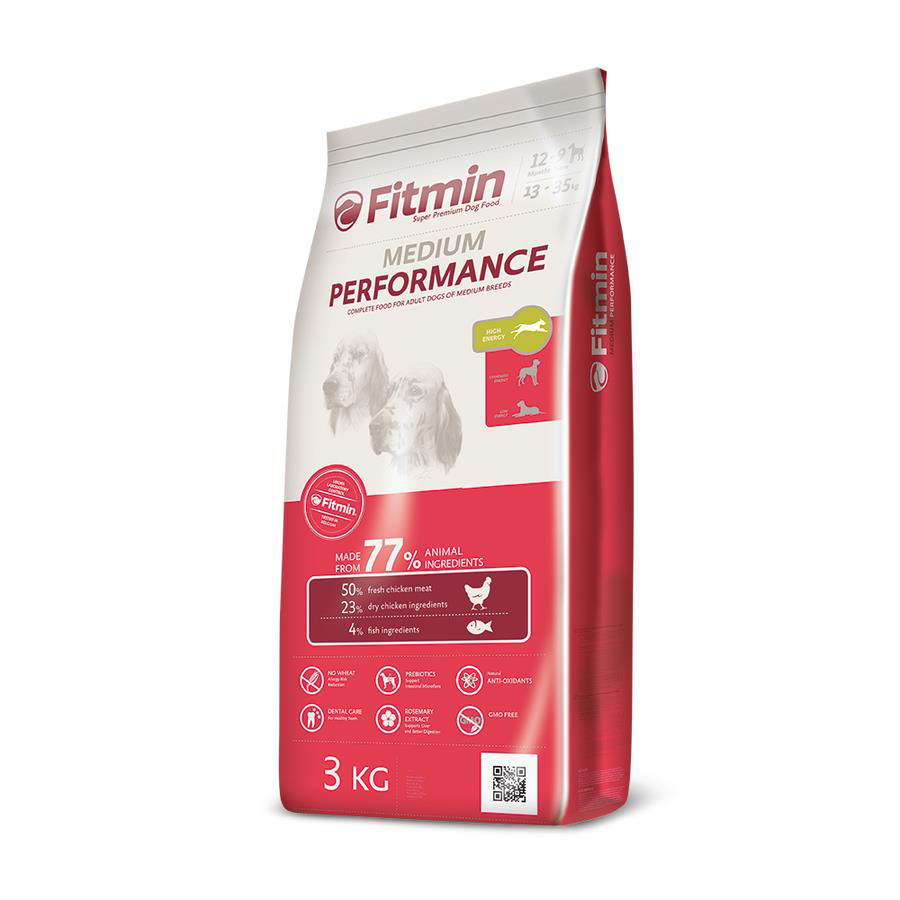 Fitmin Medium Puppy %50 Taze Tavuk Etli Orta Irk Yavru Köpek Mama