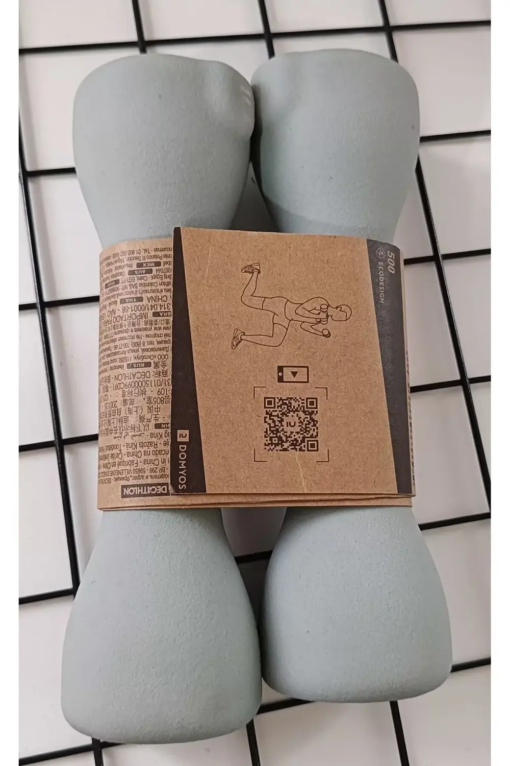 fitness dambılı 2x2 kg mavi easy