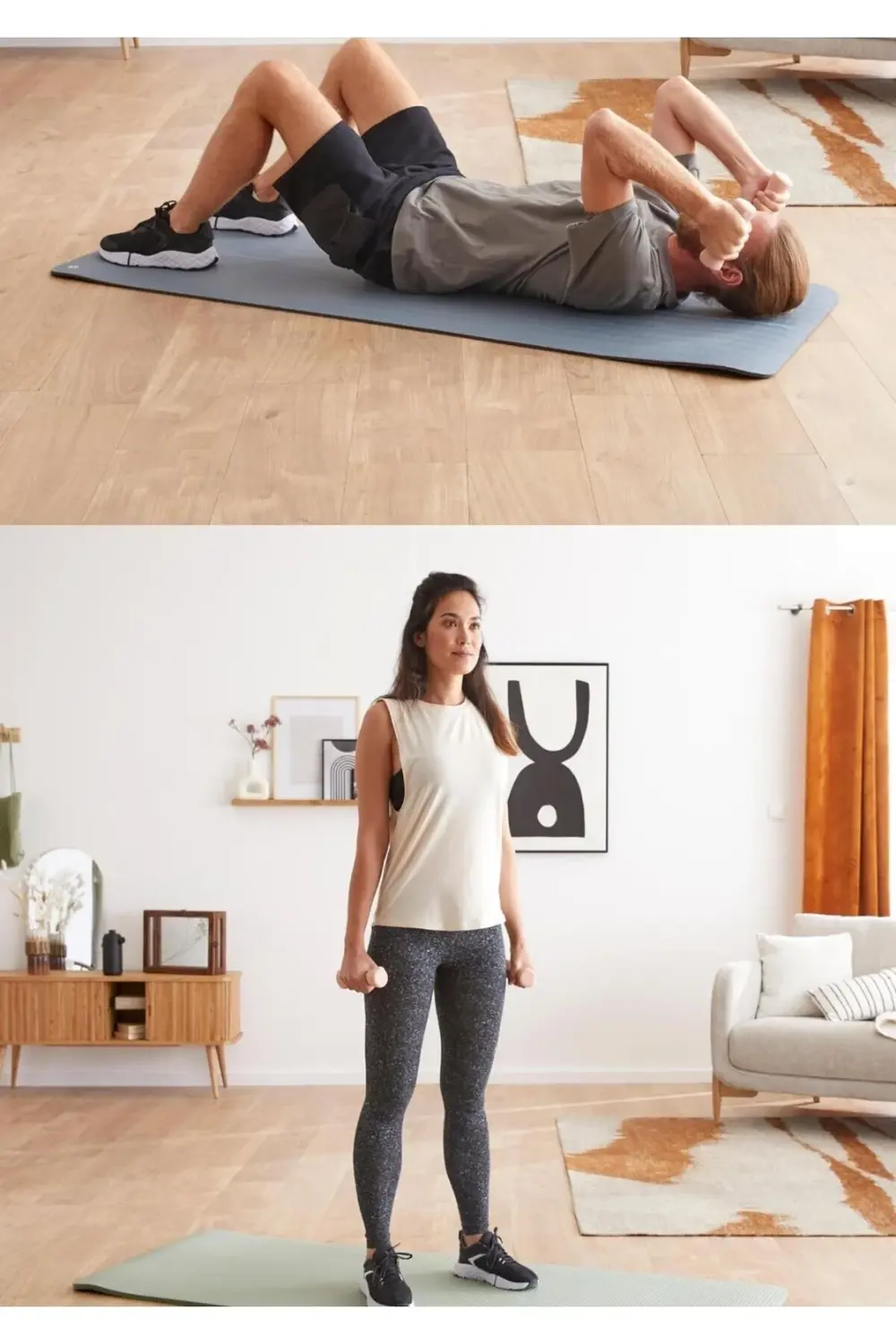 fitness dambılı 2x2 kg mavi easy