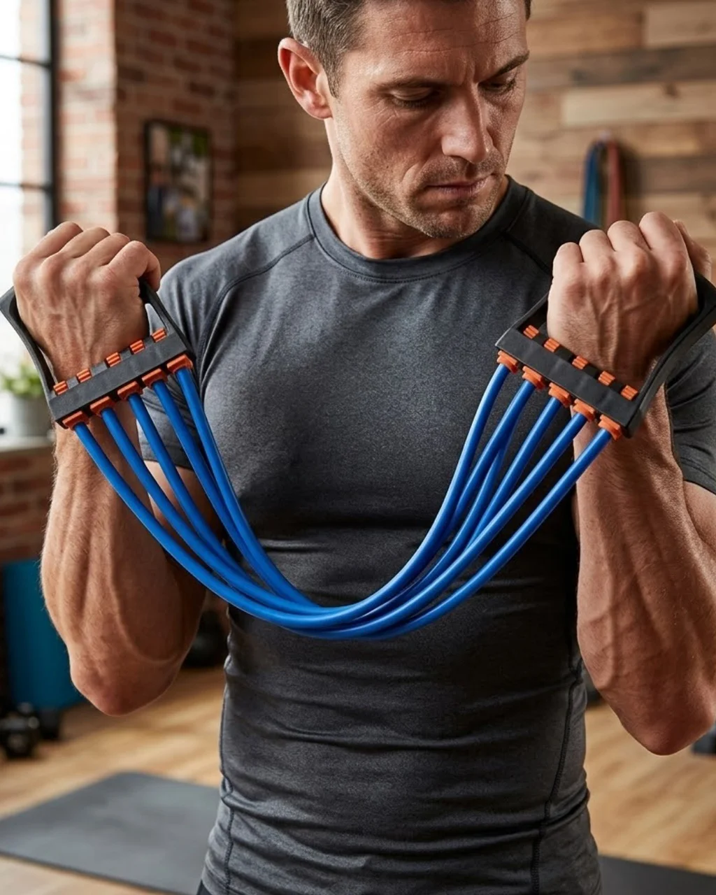 Fitness Direnç Lastiği Evde Spor İçin Çok Amaçlı Egzersiz Bandı - Lisinya Diğer