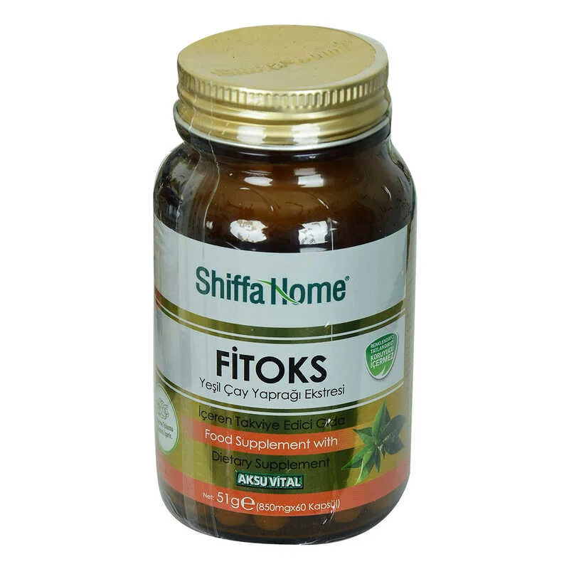 Fitoks Yeşil Çay Ekstresi 850 Mg – Metabolizma Desteği & Kilo Kontrolü İçin Güçlü Diyet Takviyesi Fitoks Yeşil Çay Ekstresi 850 Mg – Metabolizma Desteği & Kilo Kontrolü İçin Güçlü Diyet Takviyesi