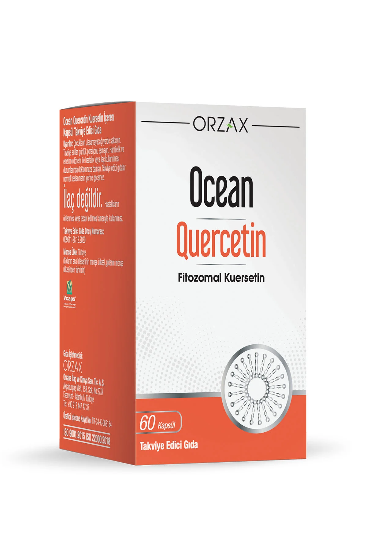 Fitozomal Quercetin 100 Mg 60 Kapsül