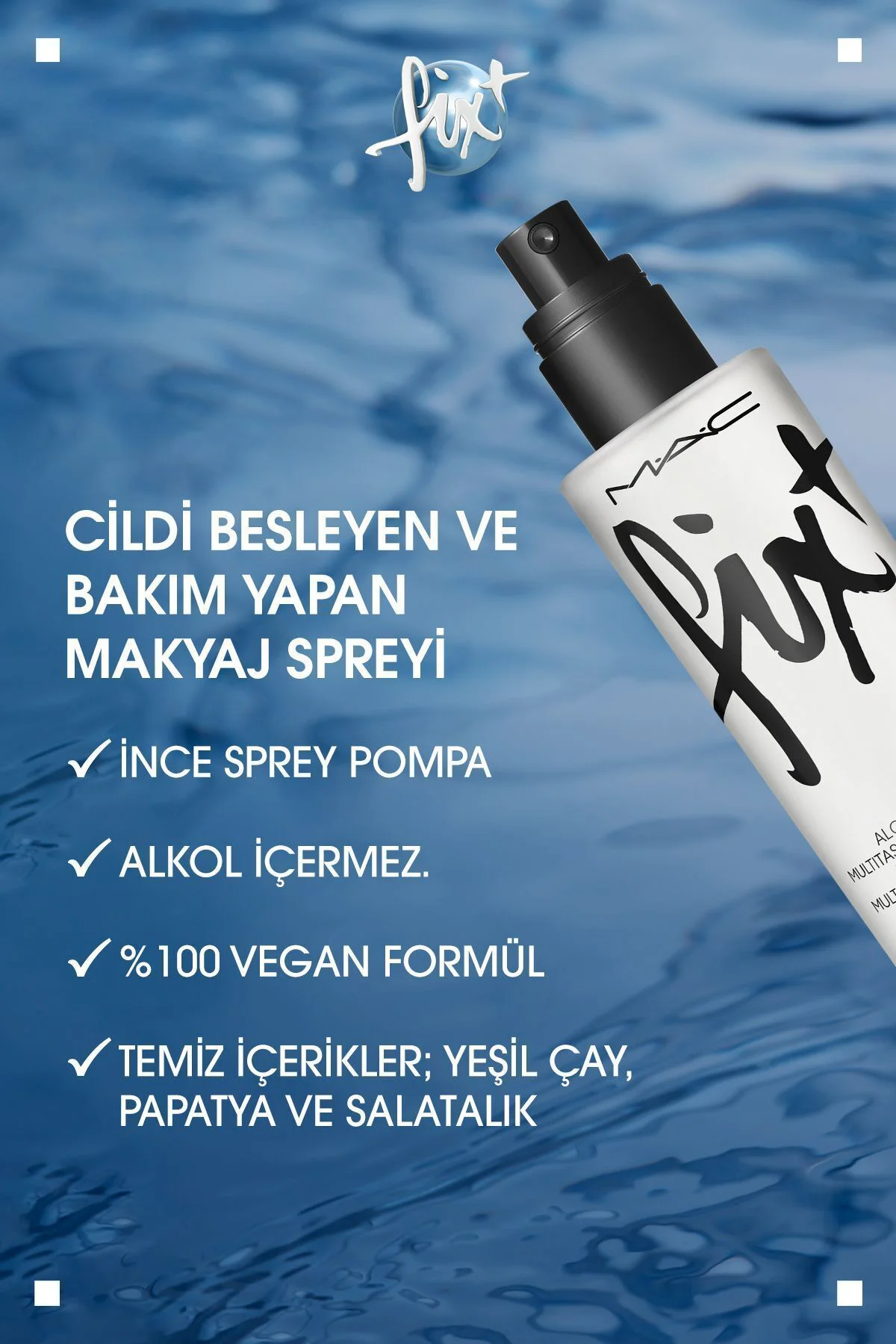 Fıx Original Çok Yönlü Makyaj Spreyi Cildi Hazırlar & Sabitler 10