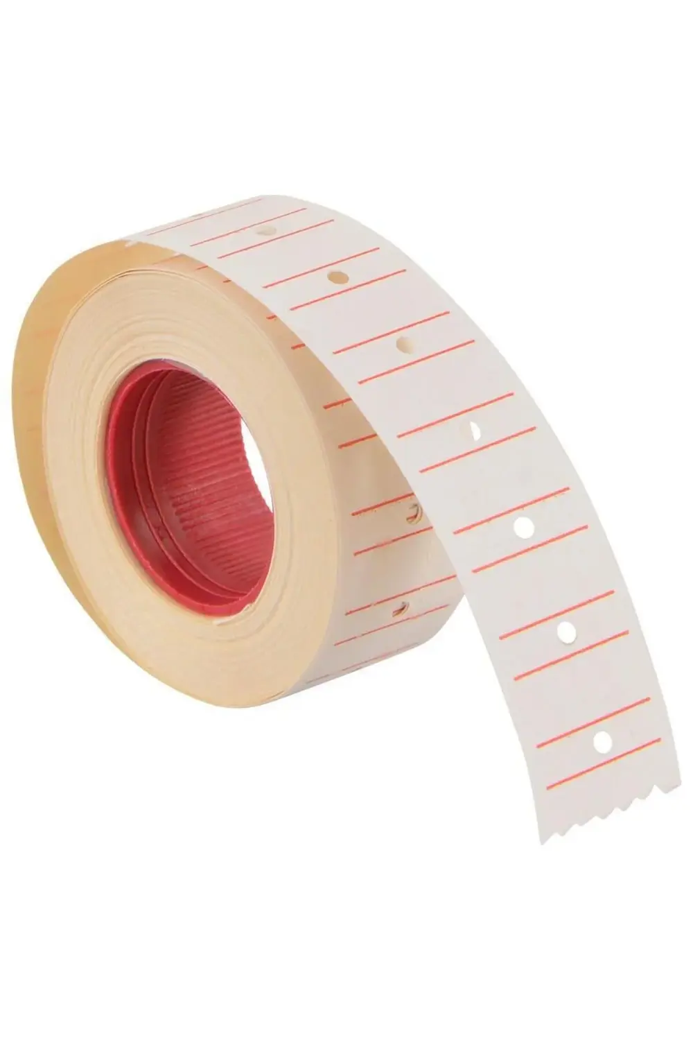 Fiyat Etiketi Çizgili 12x21 Beyaz