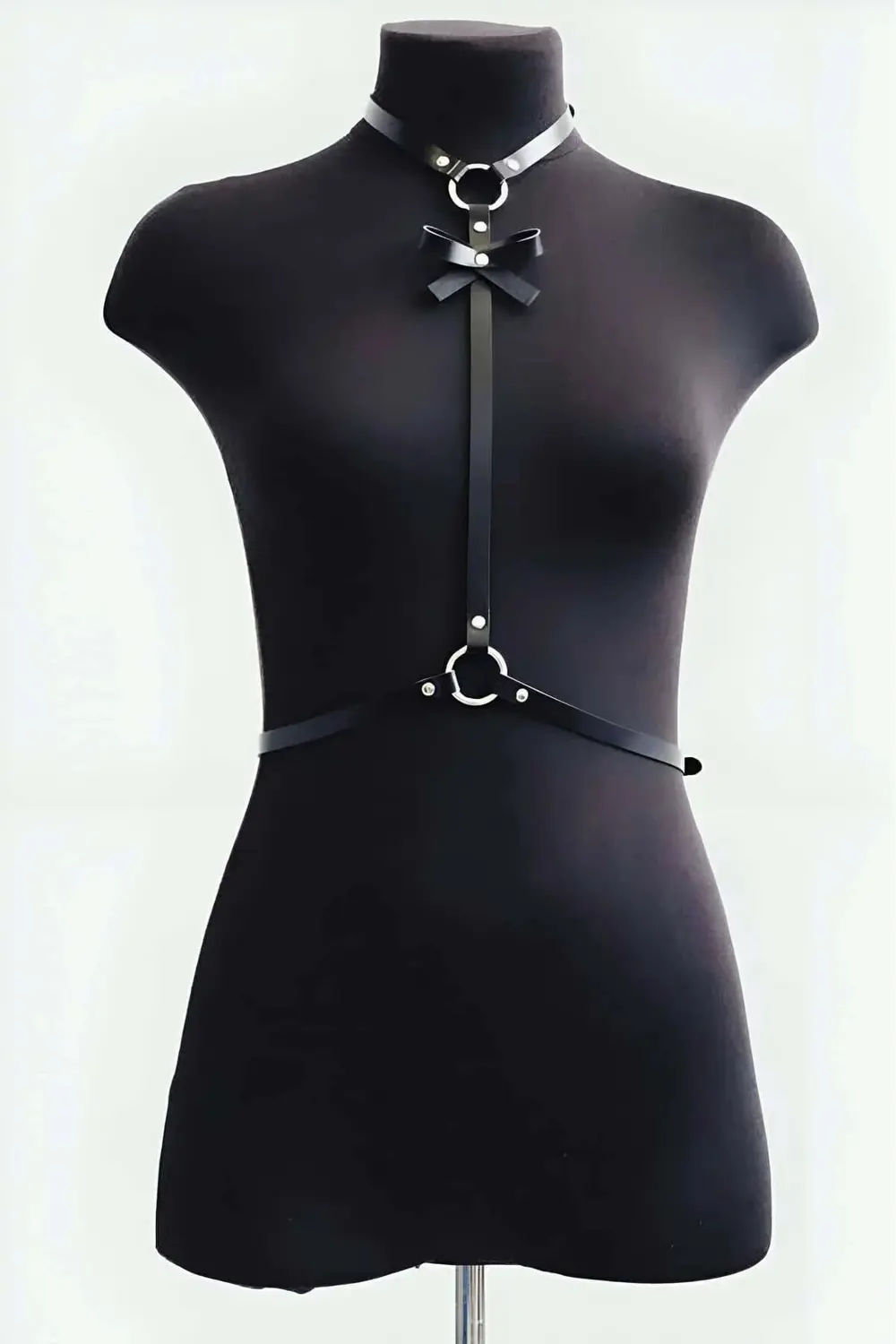 Fiyonk Detaylı Boyun Bel Bağlamalı Harness - Brf127