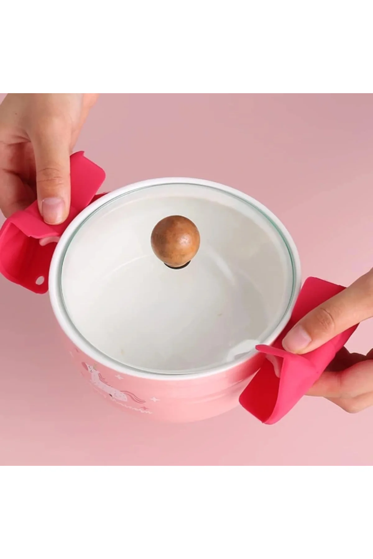 Fiyonk Şeklinde Silikon Tutacak