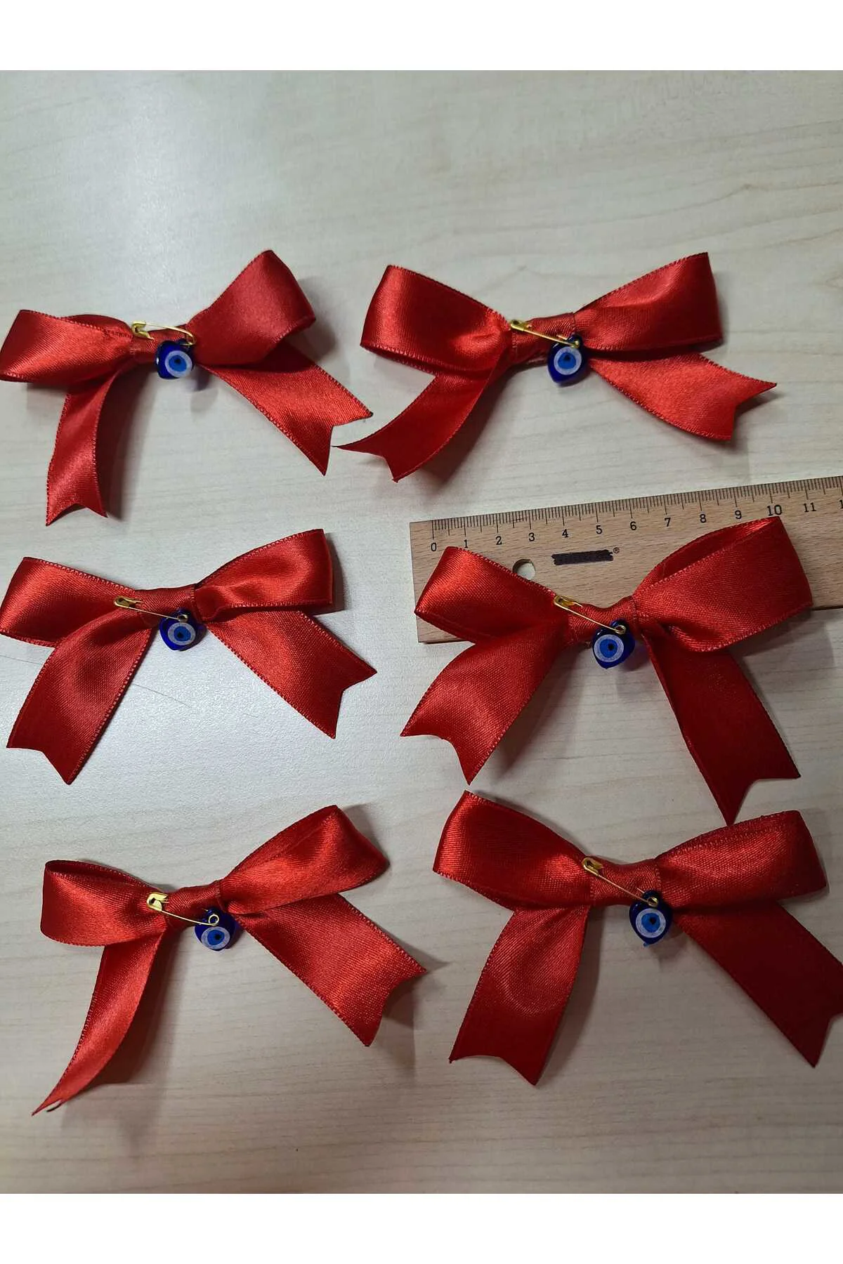 FİYONKLU ÇEYİZ KURDALESİ, SÜSÜ 25 ADET SATEN