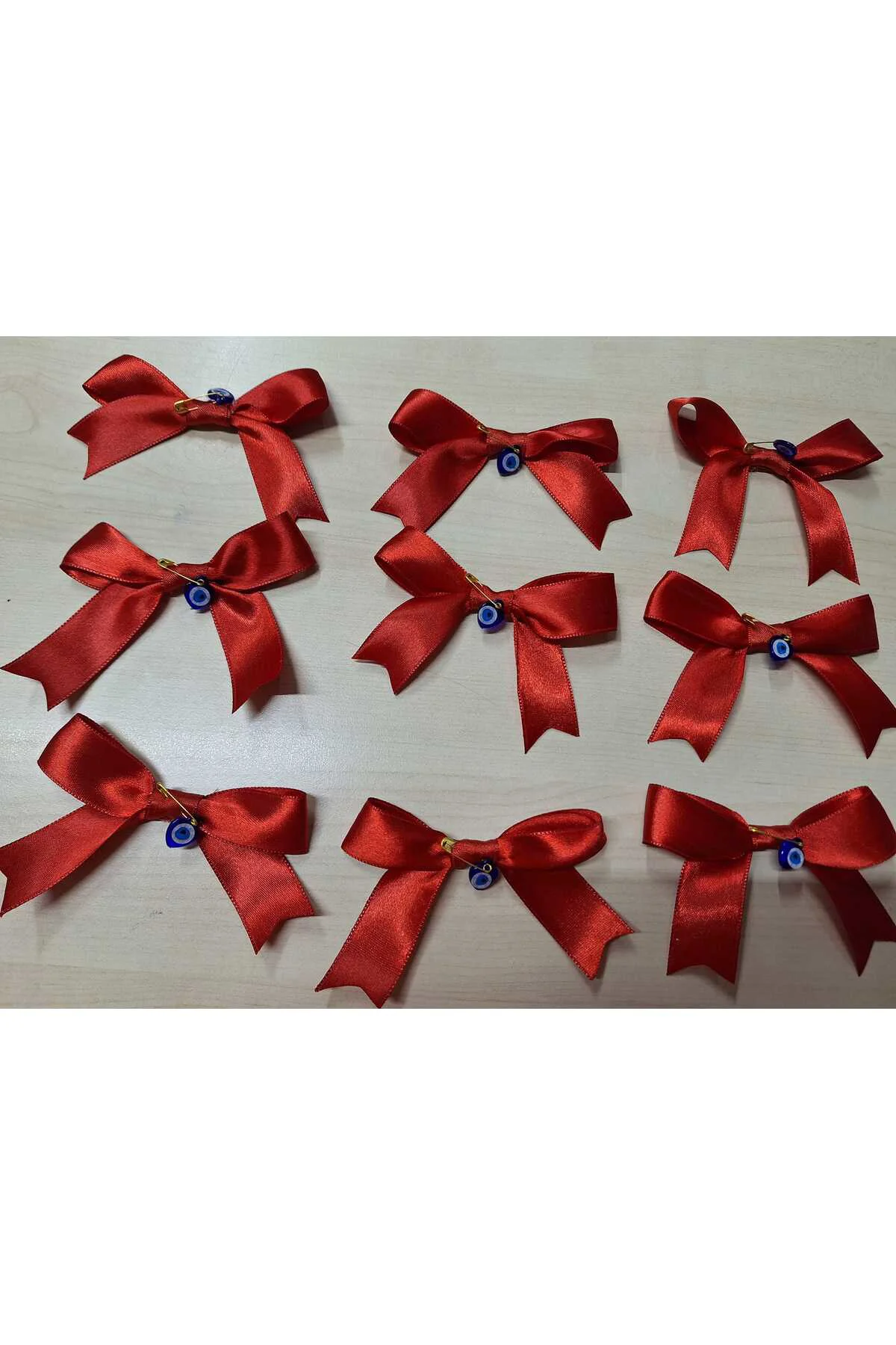 FİYONKLU ÇEYİZ KURDALESİ, SÜSÜ 25 ADET SATEN