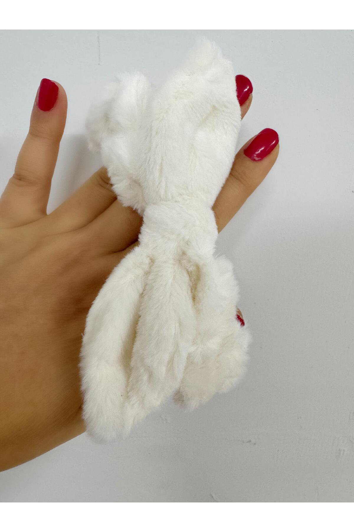 fiyonklu peluş simit toka