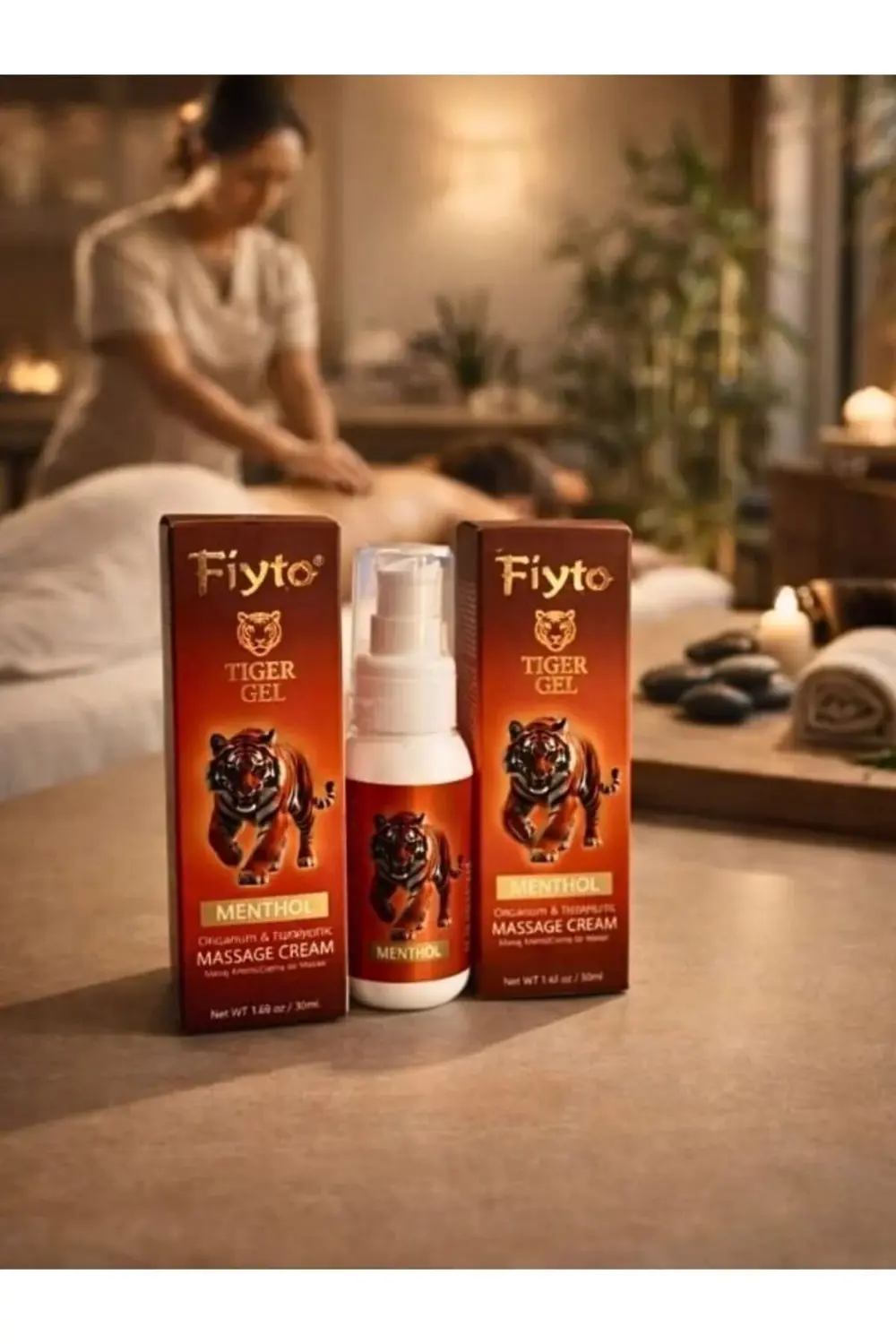 Fiyto Masaj Kremi Tiger Gel Massage Cream