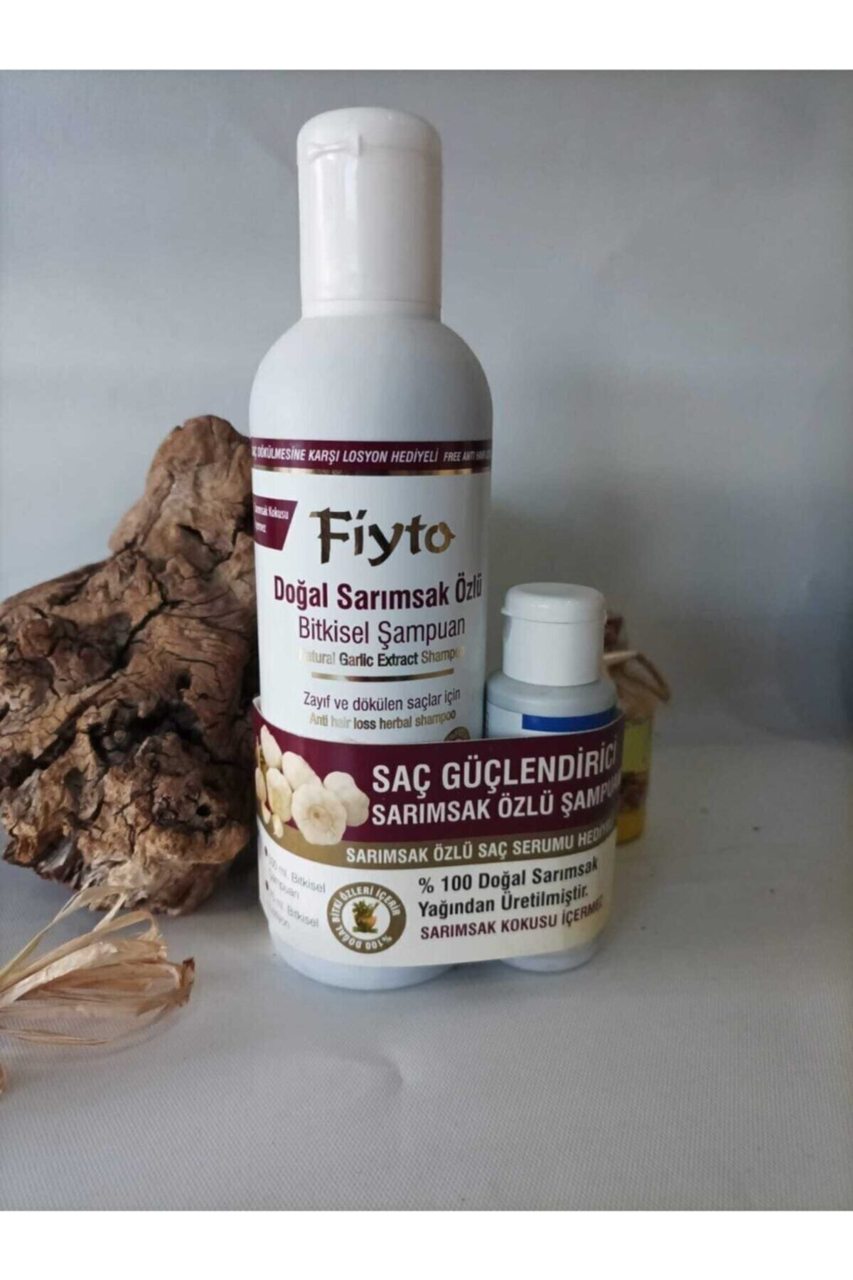 Şifayen Fiyto Sarımsak Özlü Bitkisel Şampuan 500 Ml & 43; Saç Serumu 75 M