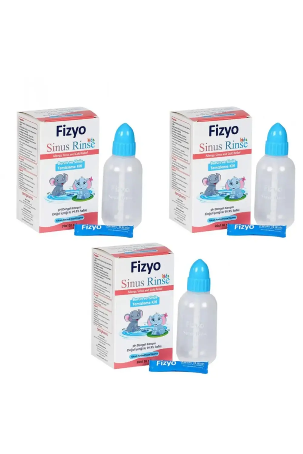 Fizyo Sinüs Rinse Kids (çocuklar Için Burun Ve Sinüs Temizleme) 3