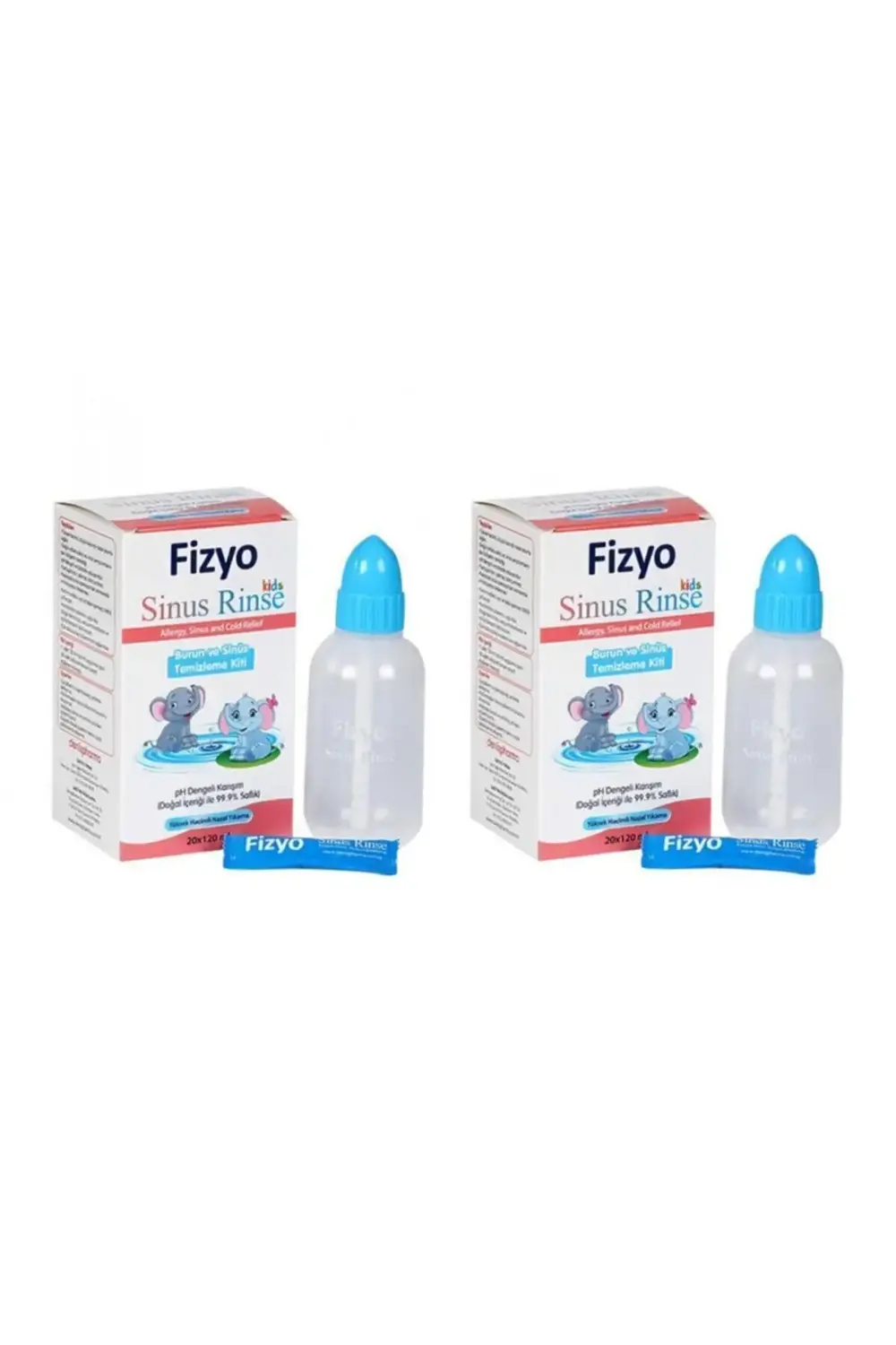 Fizyo Sinüs Rinse Kids (çocuklar Için Burun Ve Sinüs Temizleme) 2