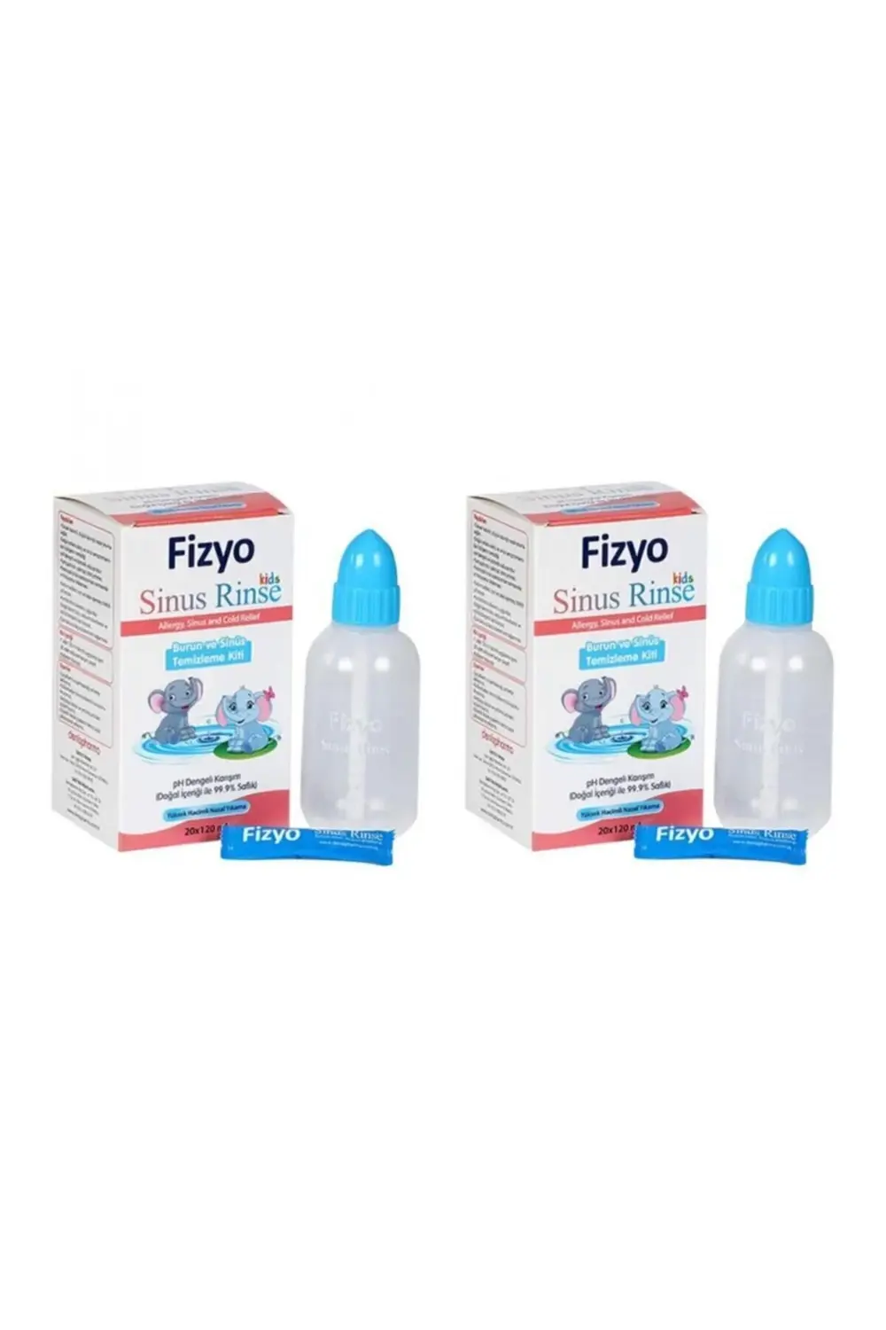 Fizyo Sinüs Rinse Kids (çocuklar Için Burun Ve Sinüs Temizleme) 2