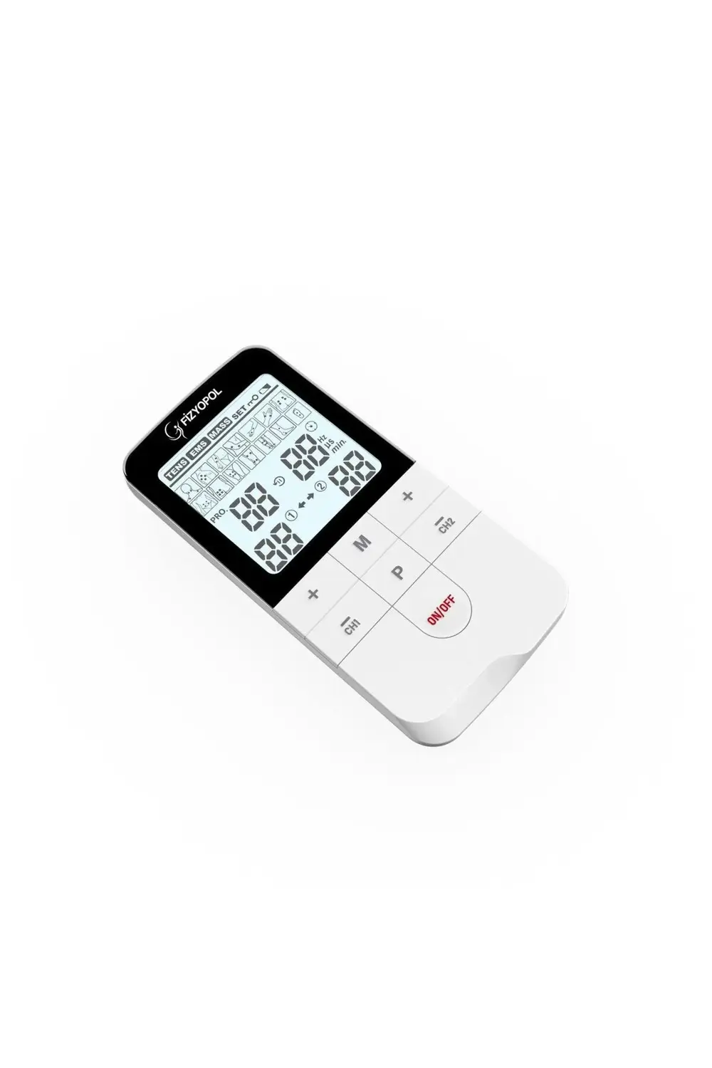 Fizyopol Şarj Edilebilir Bataryalı, 2 Kanallı 3 Programlı Tens, E