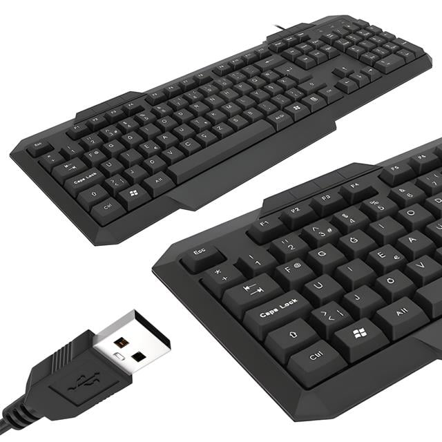 FK-4812FU F-Türkçe Standart USB Kablolu Klavye (4741)