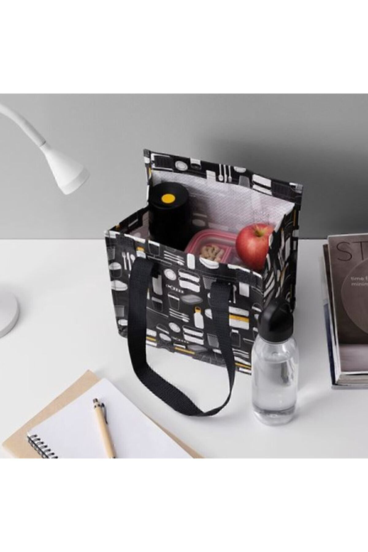 İkea Fladdrig Yemek Çantasi, Gri