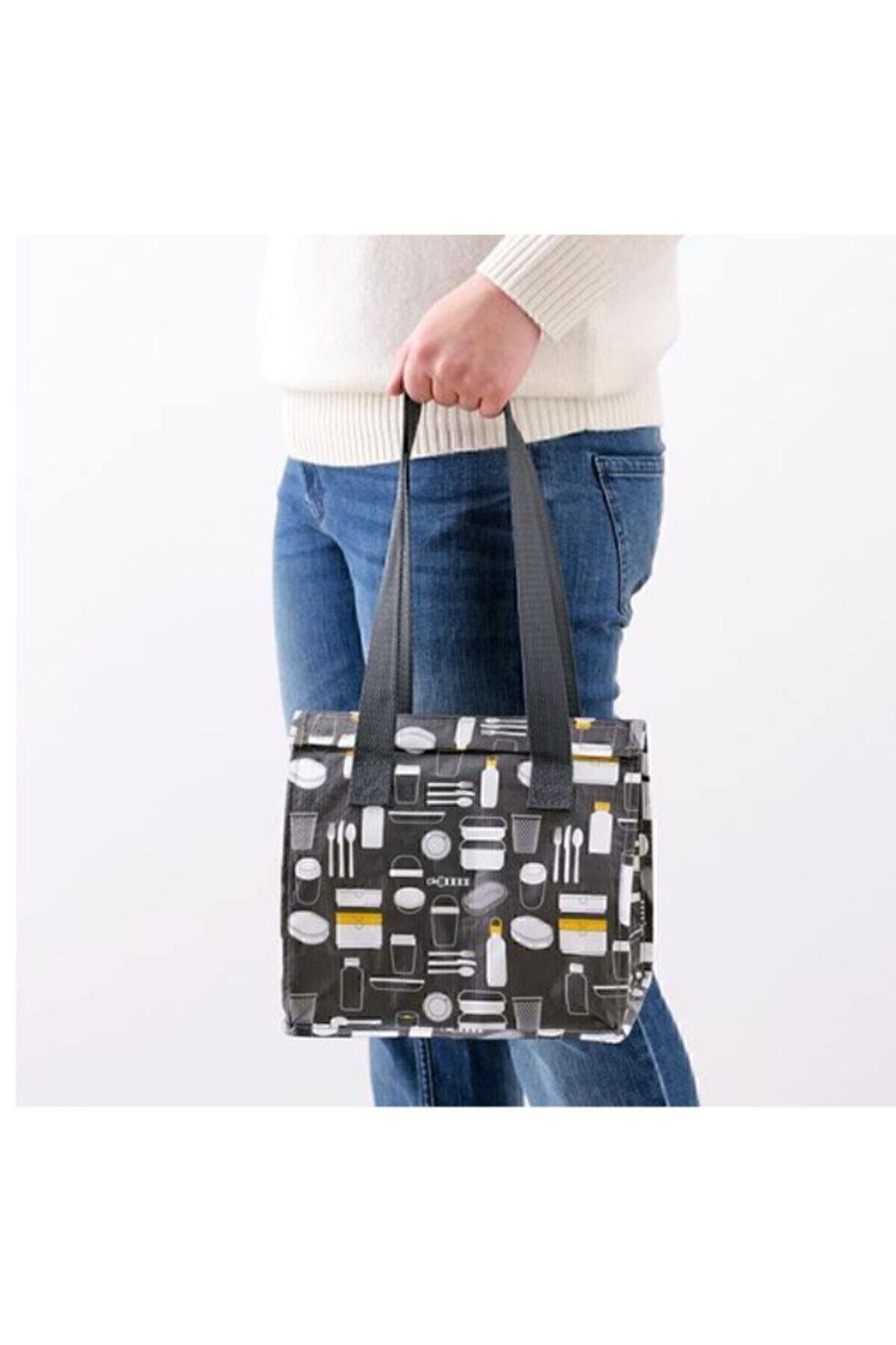 İkea Fladdrig Yemek Çantasi, Gri