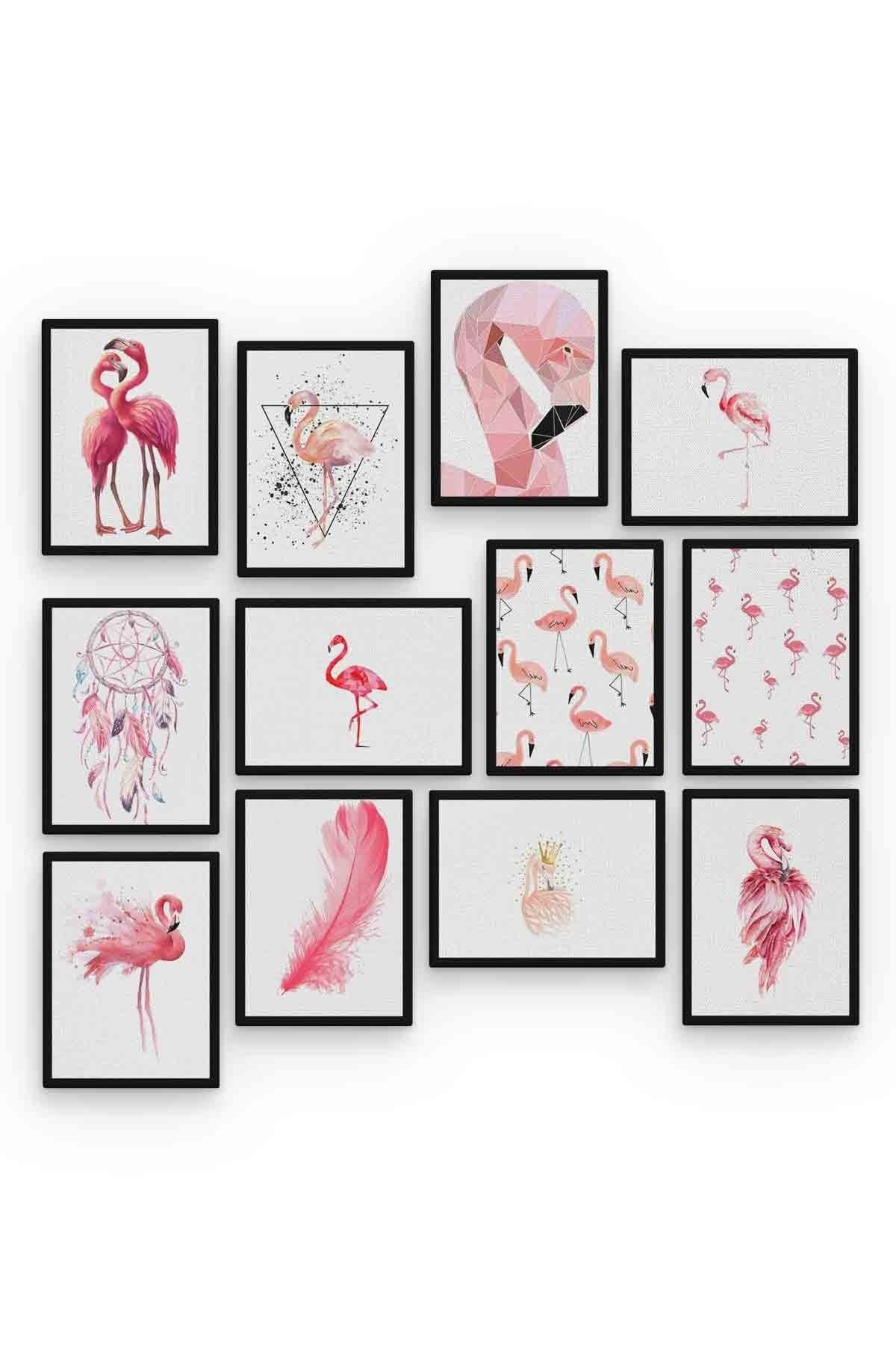 Flamingo 12 Parça Mdf (ahşap) Tablo Ofis Boyu 