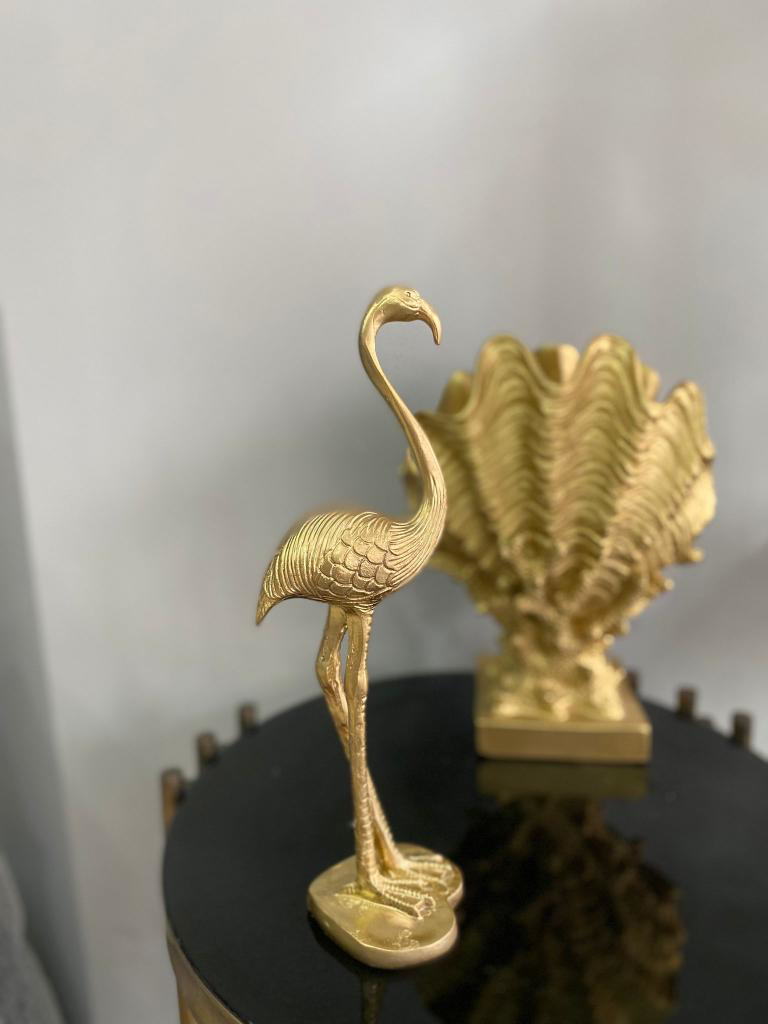 Flamingo Biblo Dekoratif  Heykel Obje