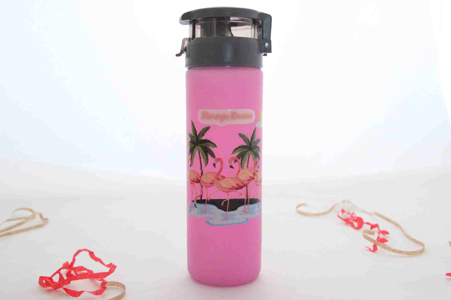 İhtiyaçavm Flamingo Hediye Seti - Flamingo Baskı Termos Ve Flamingo Defter Hediye Kutusu