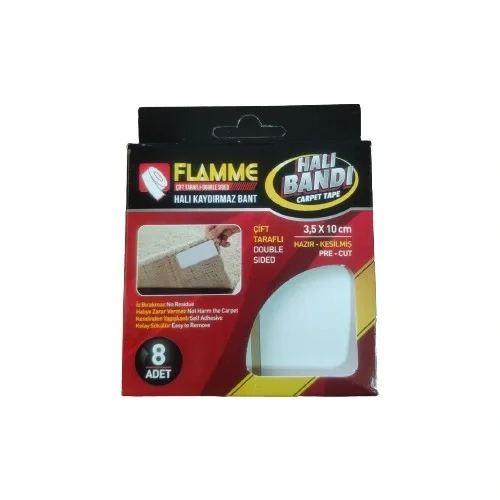 Flamme Halı Kaydırmaz Pedler 8 Adet Flamme Halı Kaydırmaz Pedler 8 Adet