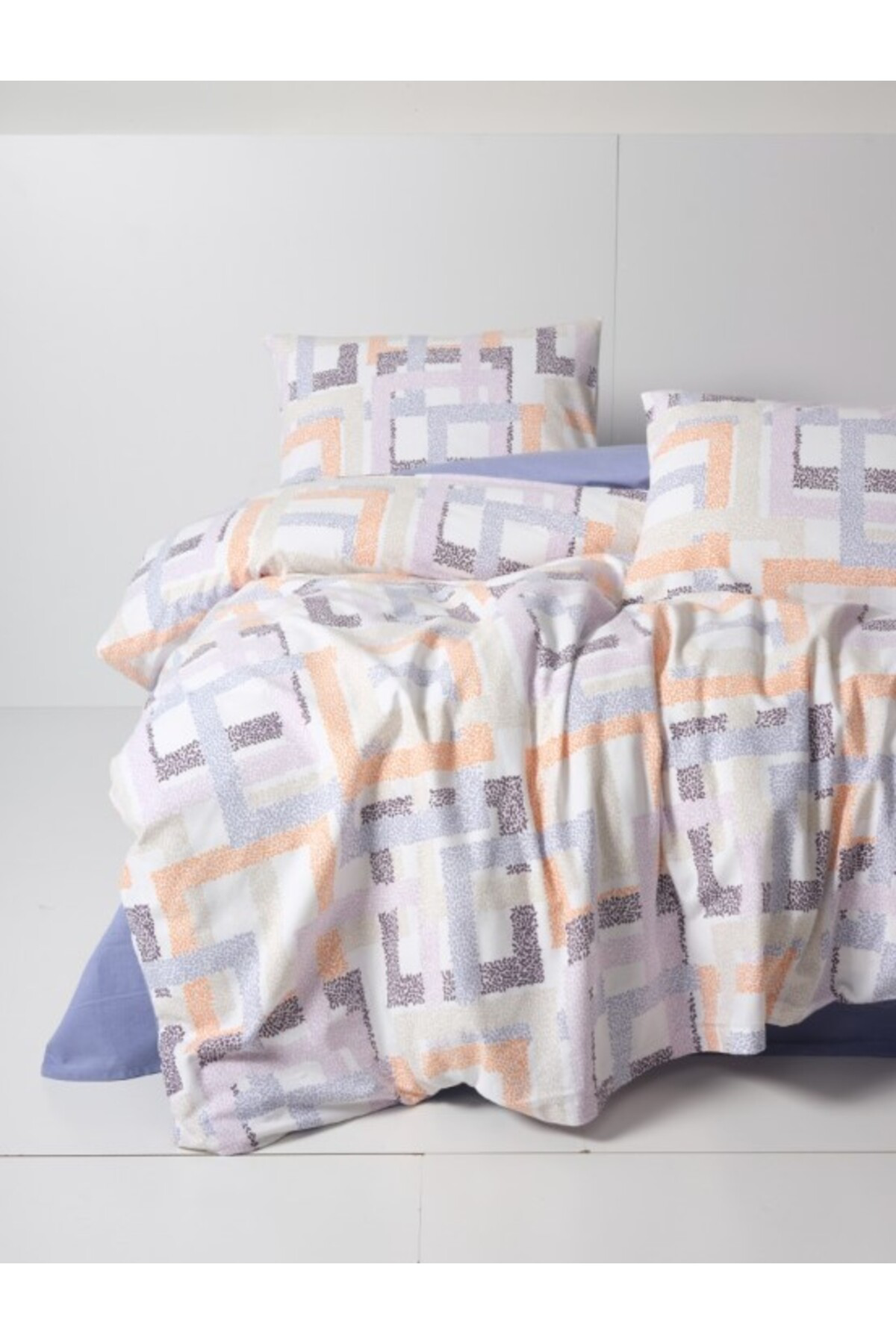 Cpu Elektronik Flanel Nev Takımı Çift Kişilik Hayden Lila