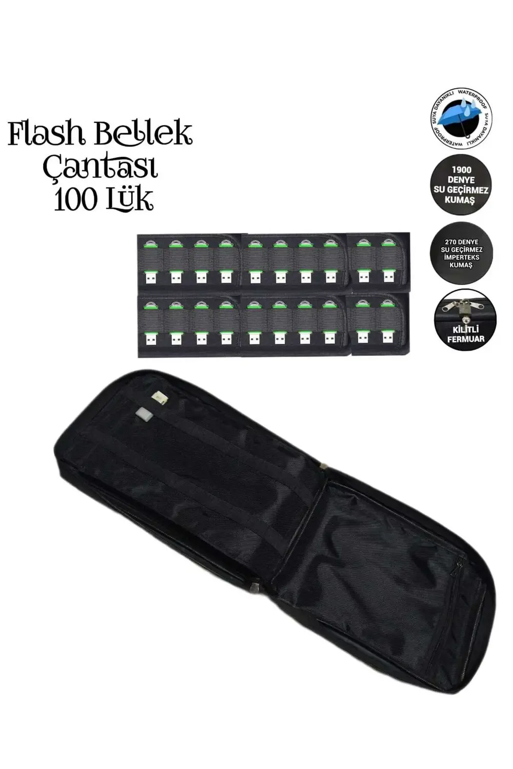FLASH BELLEK TAŞIMA ÇANTASI 100 LÜK