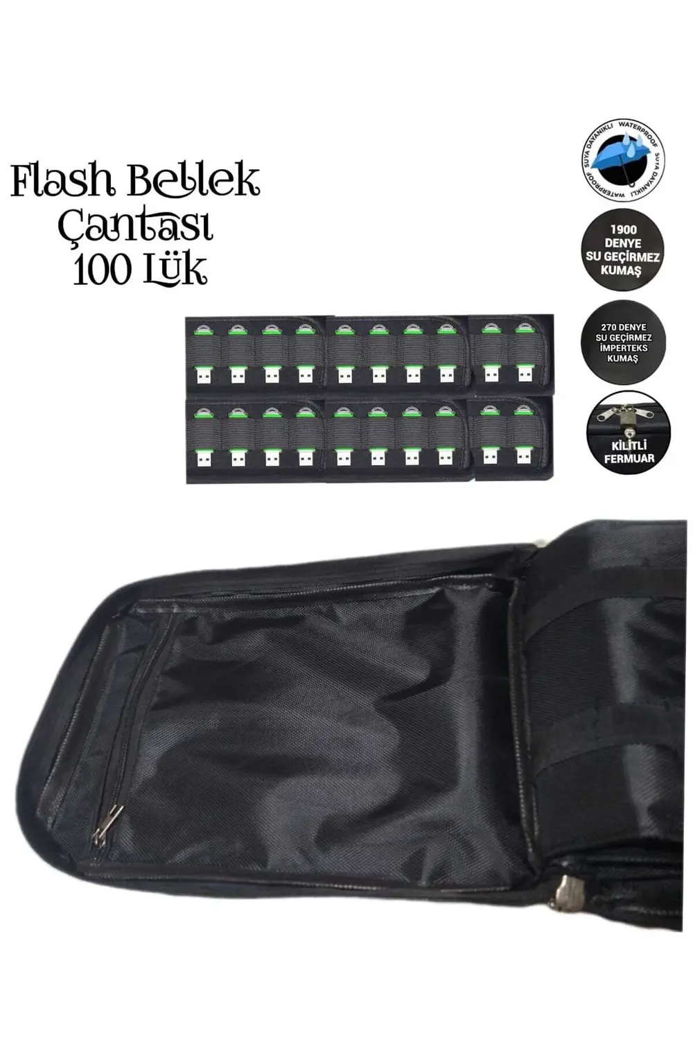 FLASH BELLEK TAŞIMA ÇANTASI 100 LÜK
