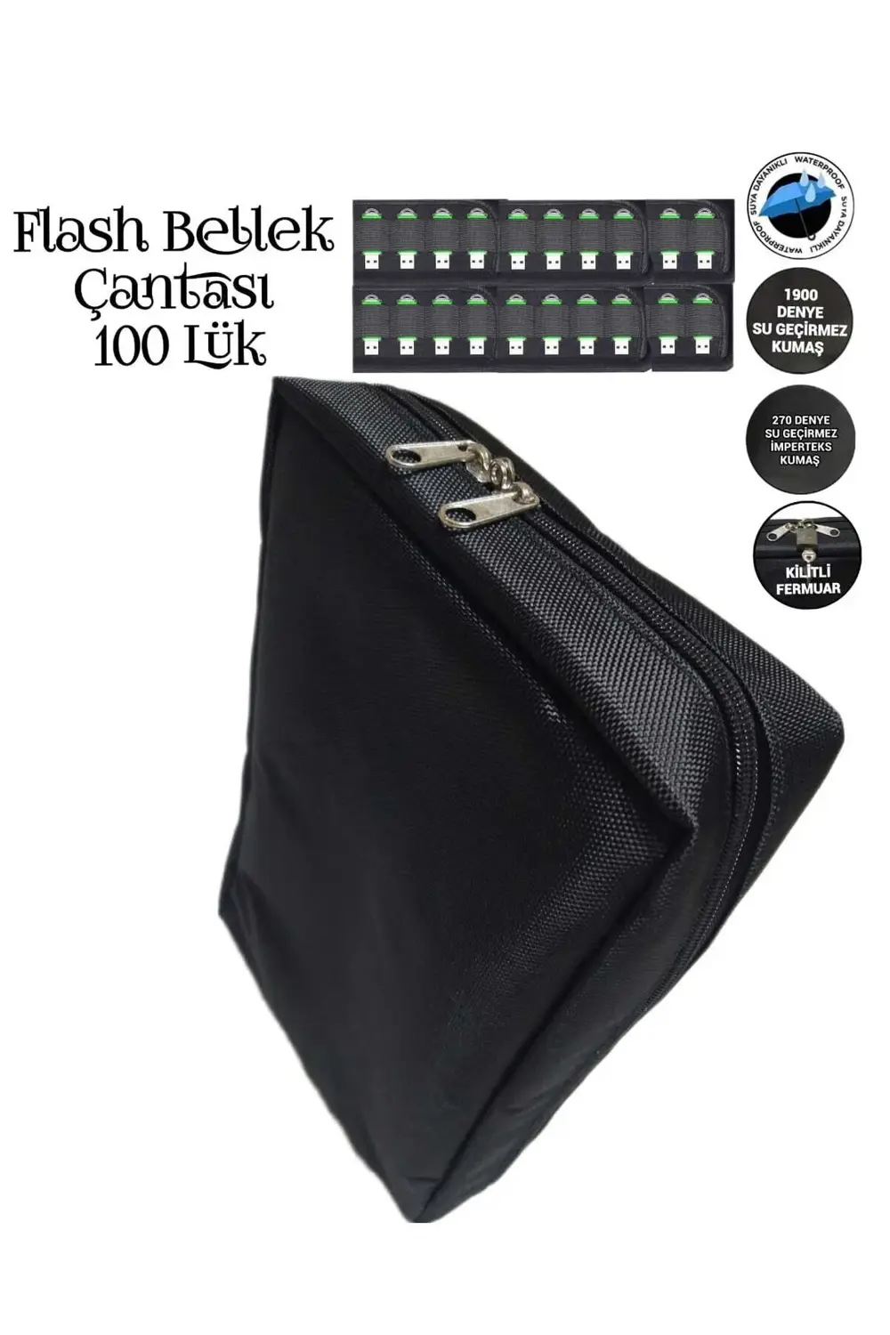 FLASH BELLEK TAŞIMA ÇANTASI 100 LÜK