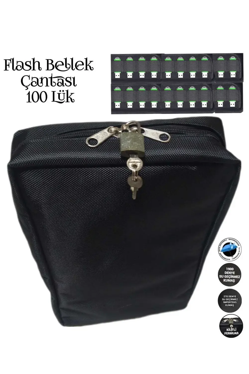 FLASH BELLEK TAŞIMA ÇANTASI 100 LÜK