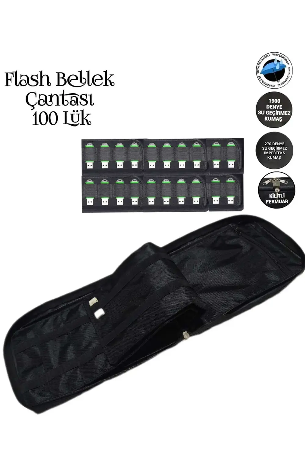 FLASH BELLEK TAŞIMA ÇANTASI 100 LÜK
