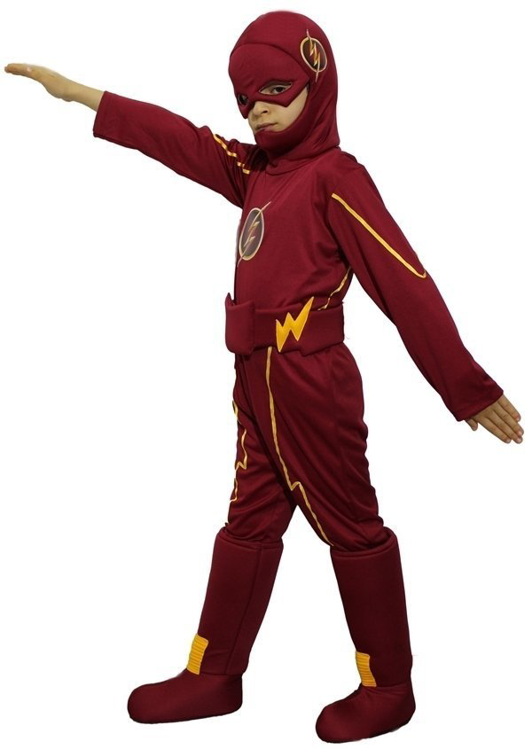 Kostüm Sarayı Flash Kostümü Lüks