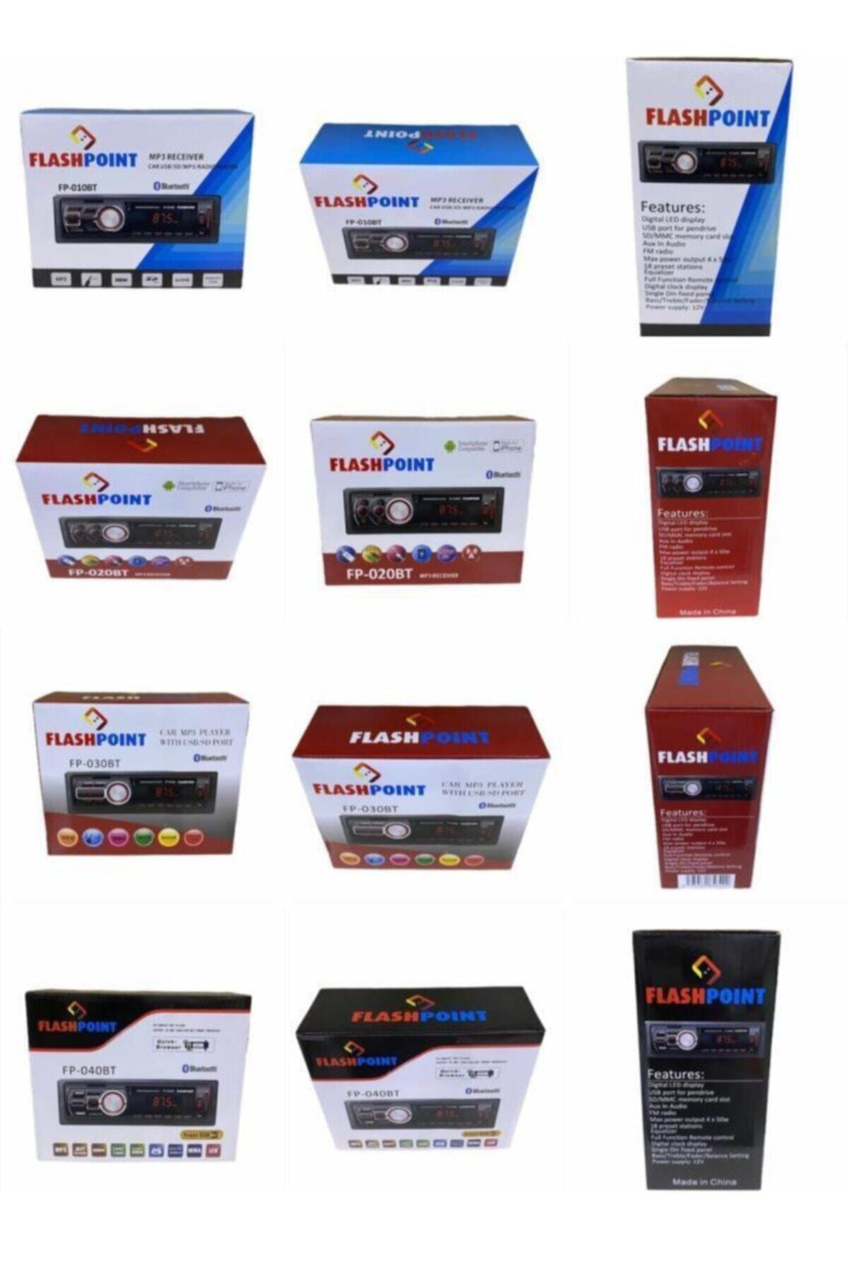 Flashpoint Flash Point Bluethoot Usb Aux Sd Araba Otomobil Teyp - Flash Poin