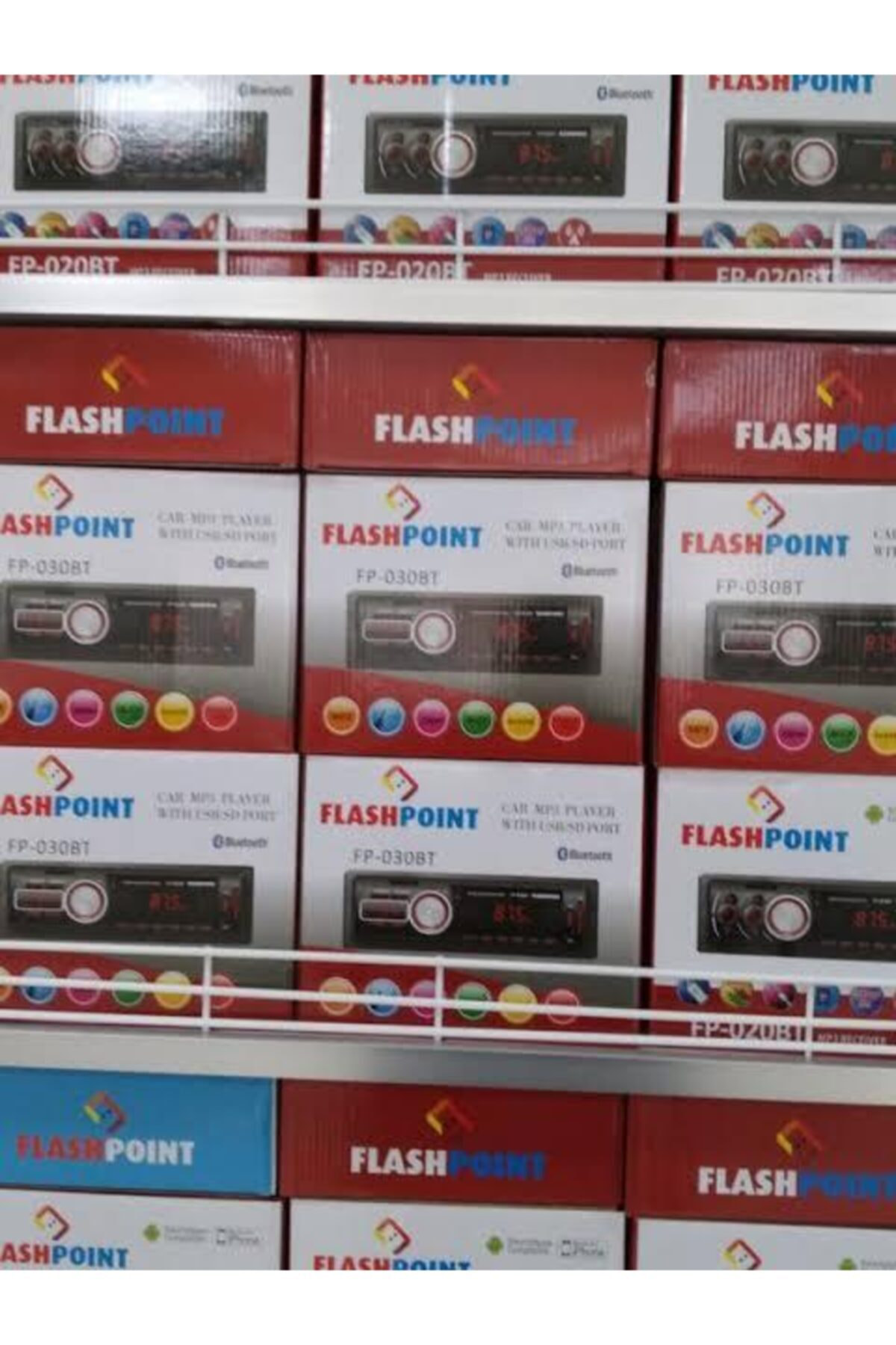 Flashpoint Flash Point Bluethoot Usb Aux Sd Araba Otomobil Teyp - Flash Poin