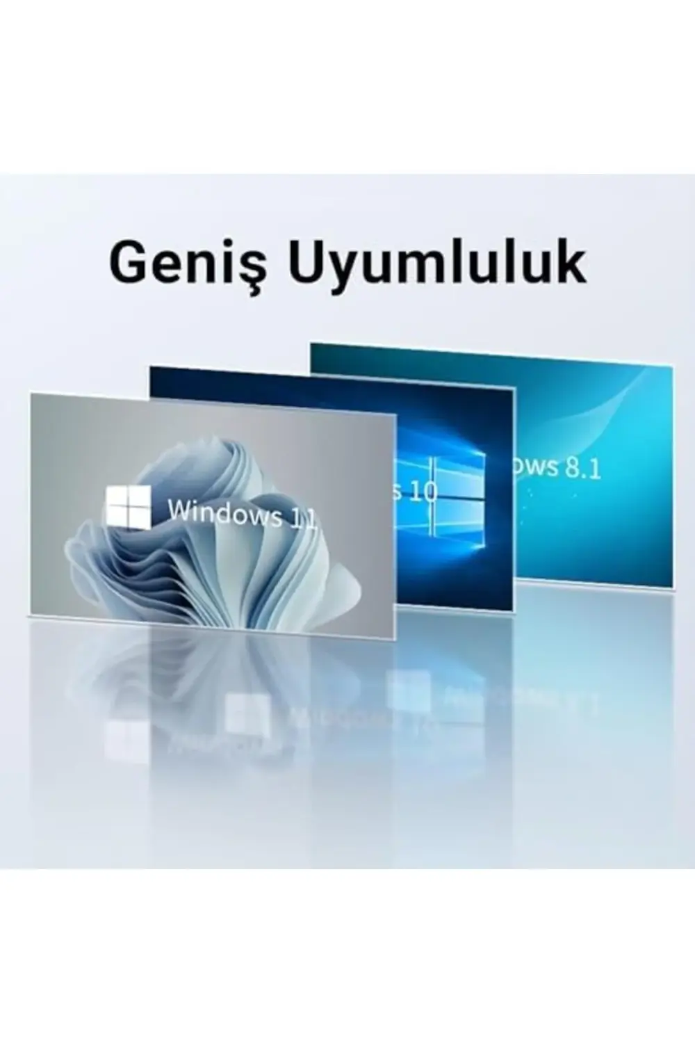 flashtrend 1400 Mbps 2.4GHz/5GHz Band Gigabit Alıcı Verici USB Wi