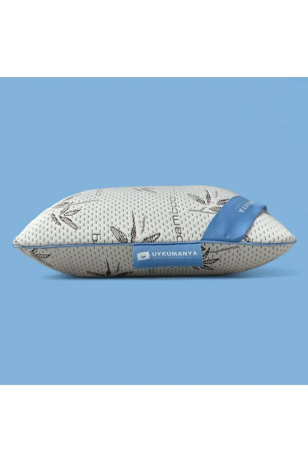 flashtrend Bamboo Visco Yastık 60x40/15 cm, Orta Sertlik, Dikdört