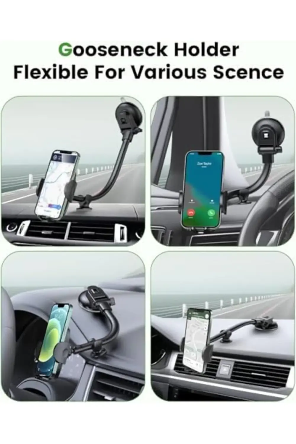 flashtrend XPL370 ARAÇ TELEFON TUTUCU SÜPER VAKUM UZUN VE ELASTİK