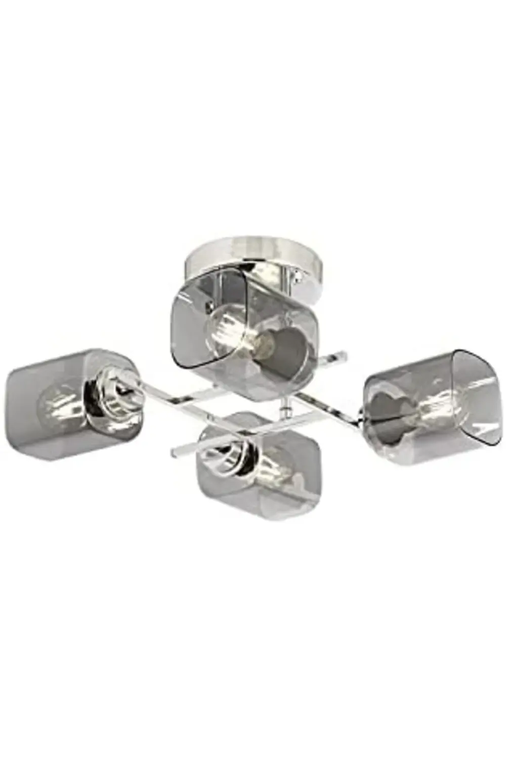 flashwave AR-60271-4K Krom Kaplama Modern Avize E27 Metal Cam 44c