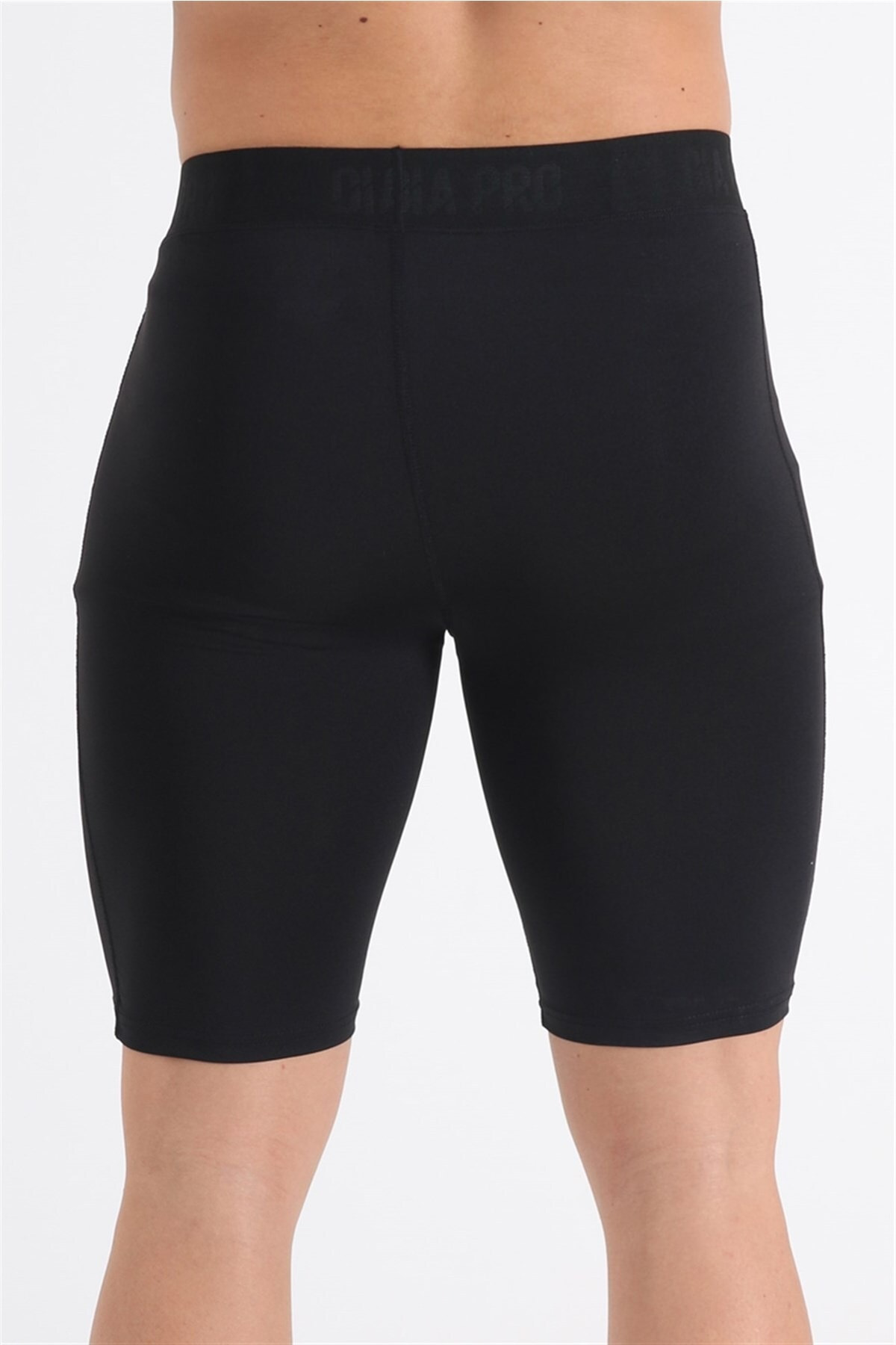 Diadora Flatron Pro - Erkek Siyah Kısa Tayt - Flatronkfs