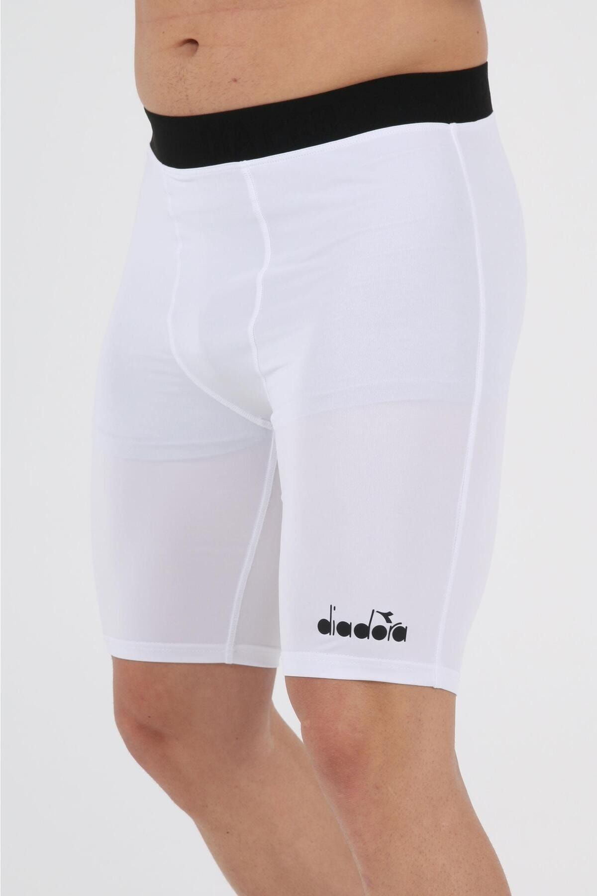 Diadora Flatron Pro Kısa Tayt Beyaz