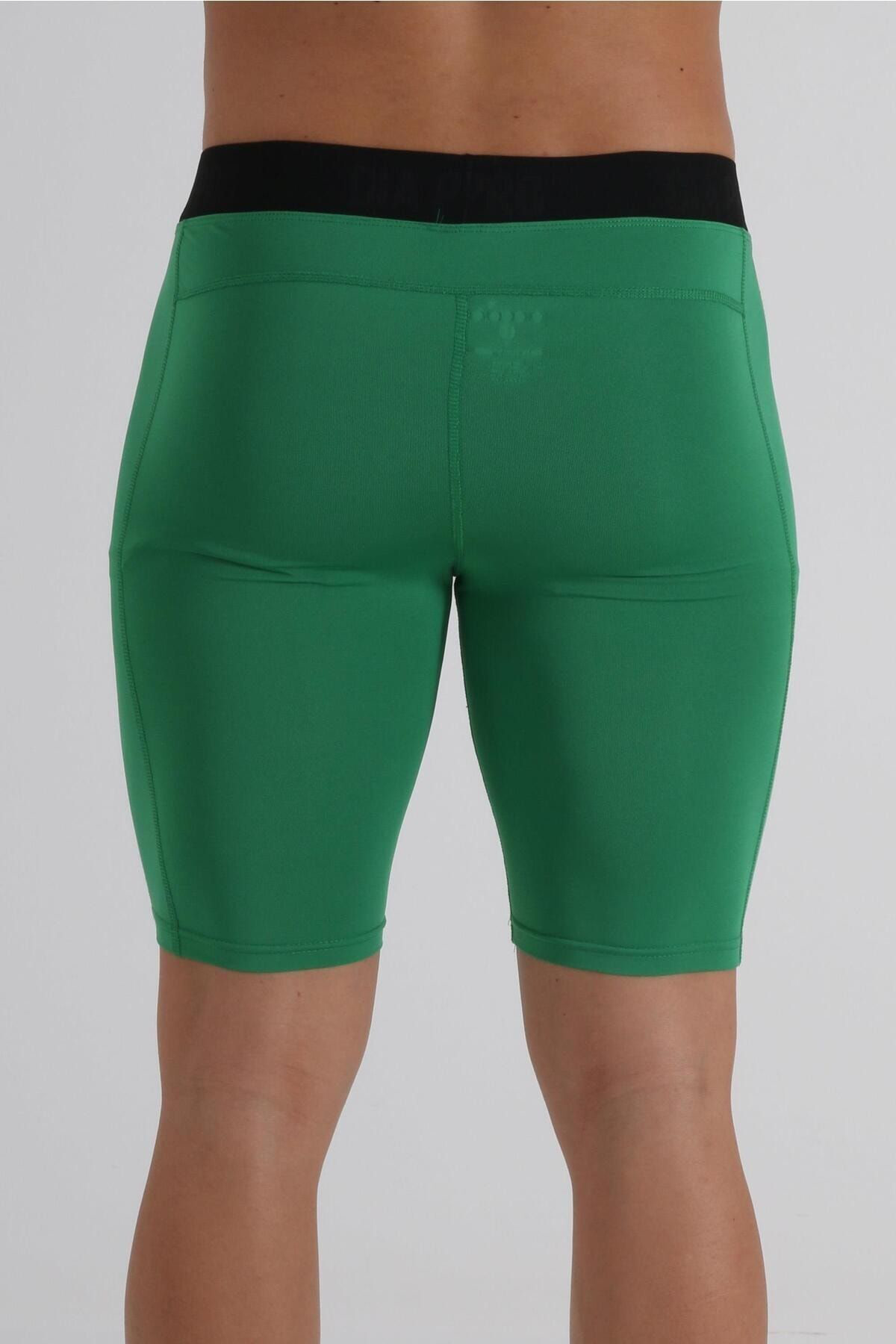 Diadora Flatron Pro Kısa Tayt Yeşil