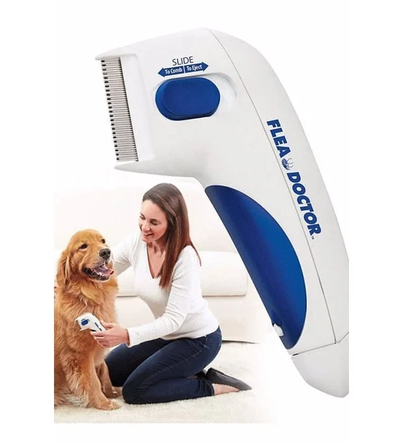Flea Doctor Kedi Ve Köpekler İçin Pilli Pire Tarağı Flea Doctor Kedi Ve Köpekler İçin Pilli Pire Tarağı